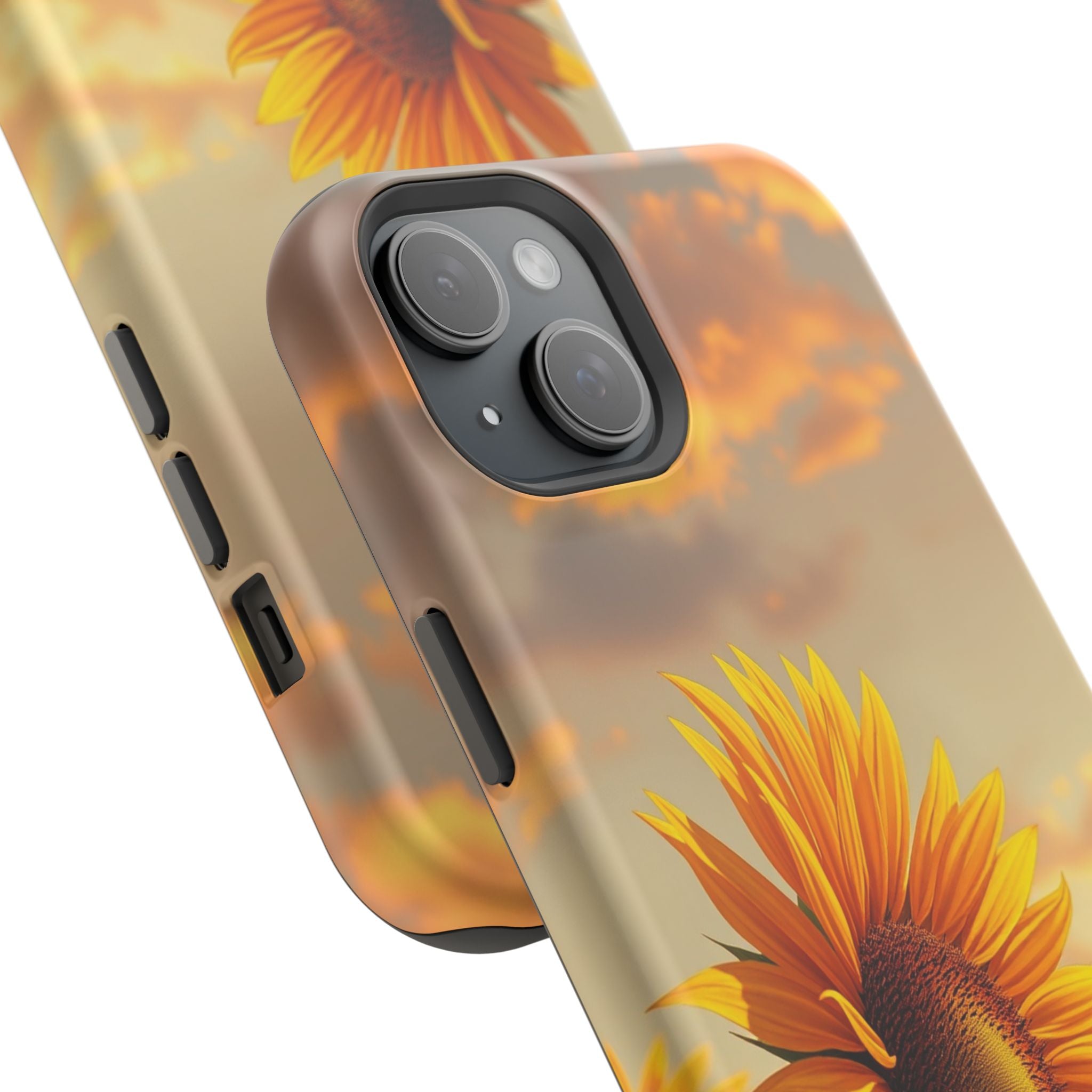 iPhone Sunflower Prairie Electric Art Slim Everyday Designer Case · iPhone Case