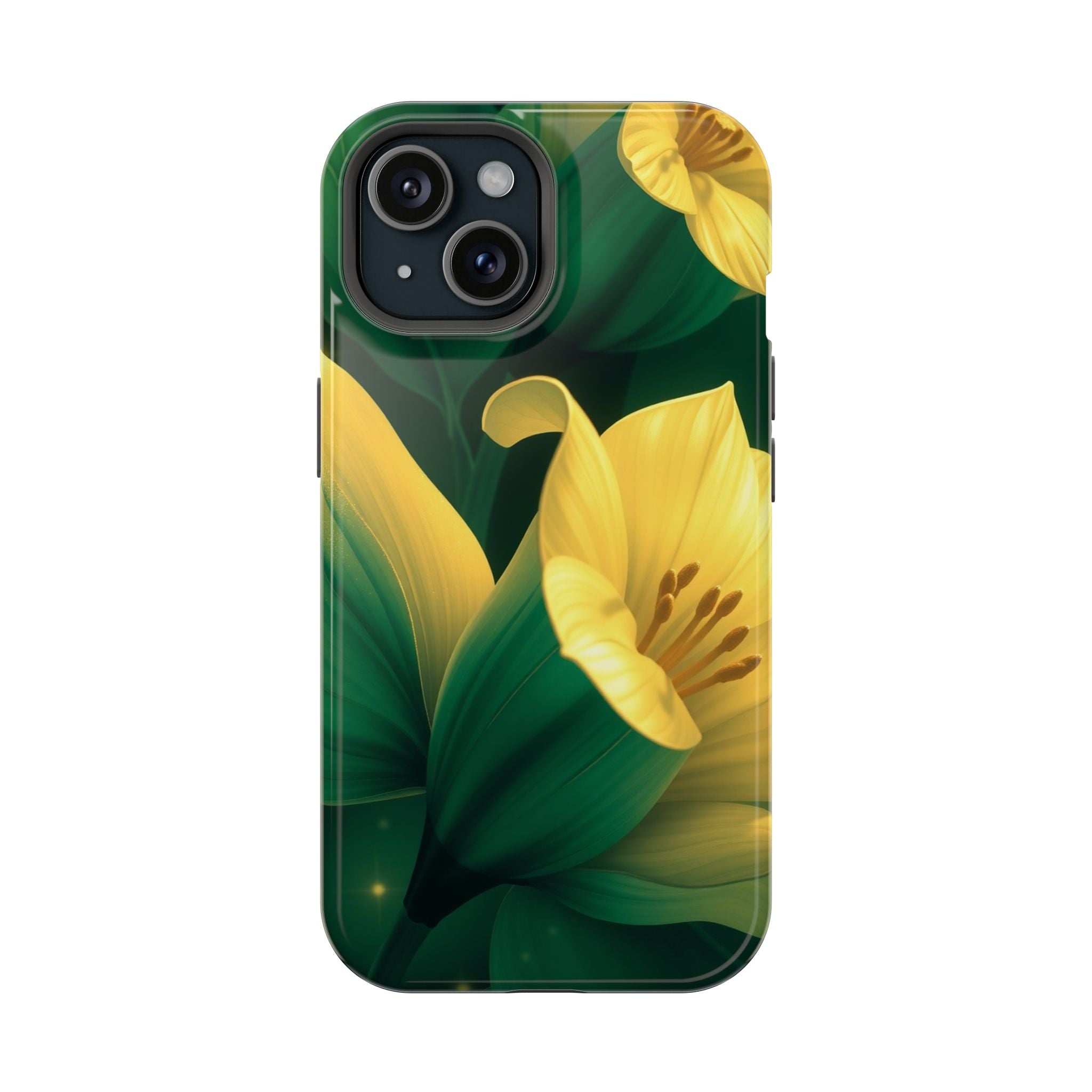 iPhone Night Bloomer Gold Foil Luxury Slim Everyday Designer Case · iPhone Case