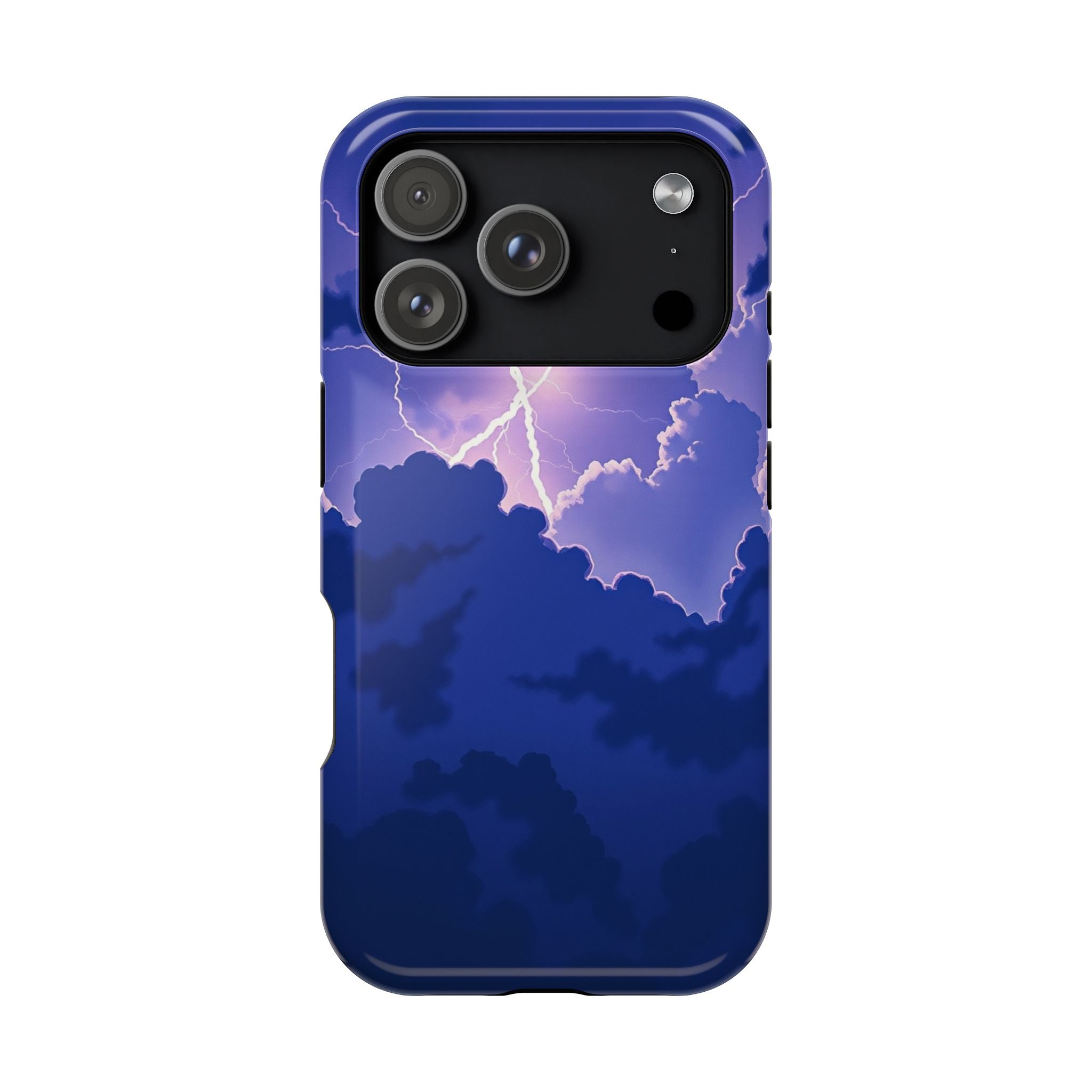 iPhone Indigo And Violet Thunderstorm Sky Slim iPhone Everyday Designer · iPhone