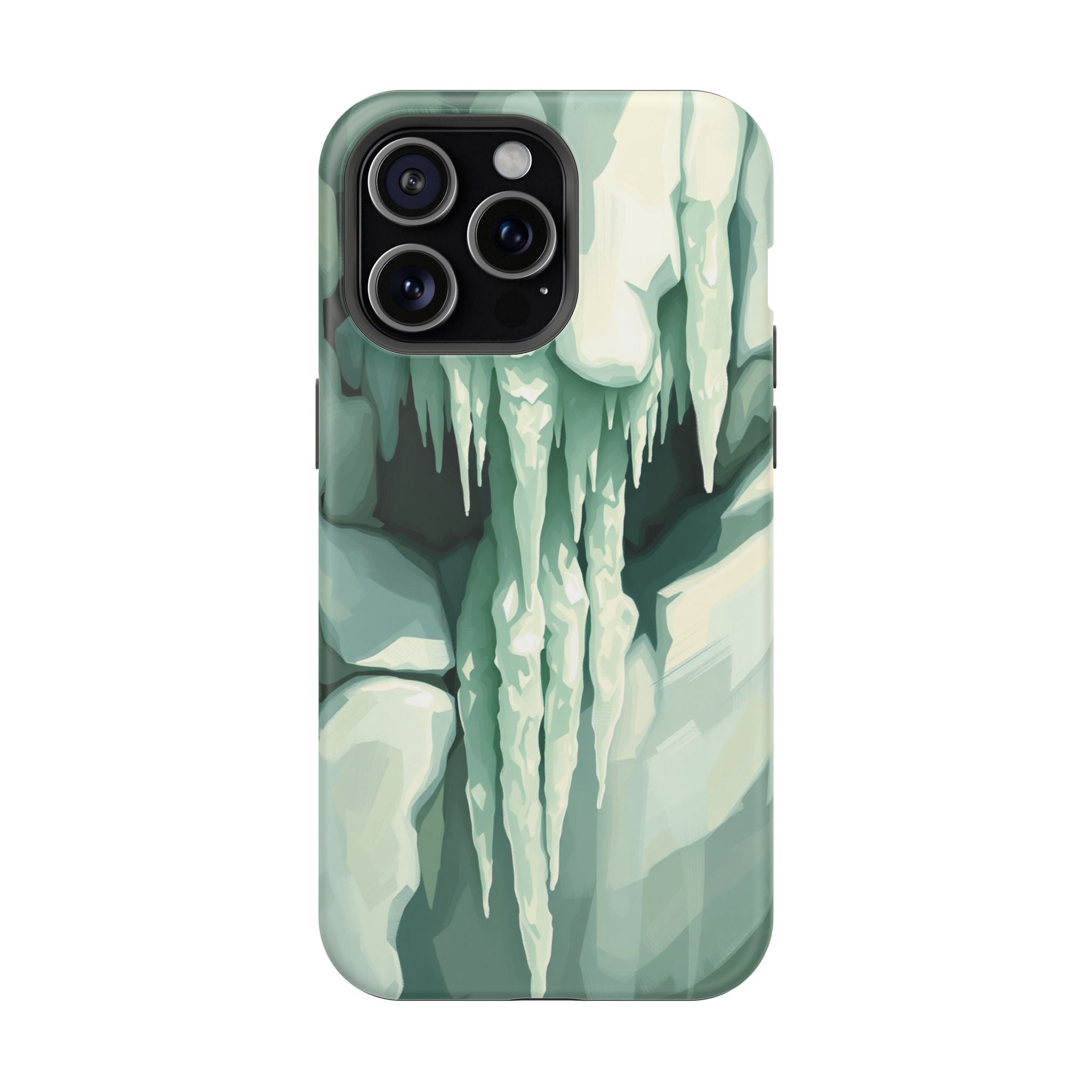 iPhone Earthy Icicle Formation Design Slim Everyday Designer Case · iPhone Case