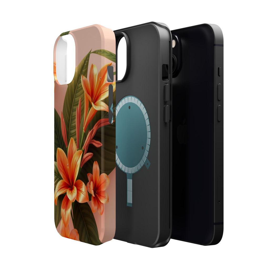iPhone Tropical Bloom 3D Digital Bold Modern Everyday Snap Case · iPhone Case