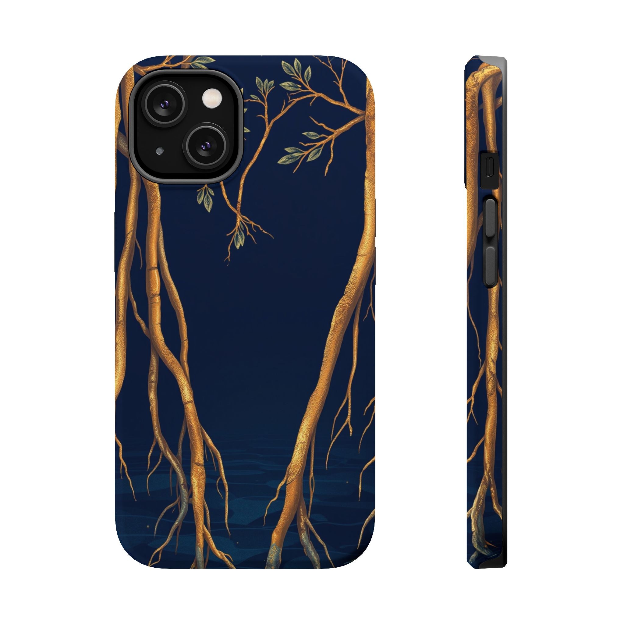 iPhone Mangrove Roots Electric Art Bold Modern Everyday Snap Case · iPhone Case
