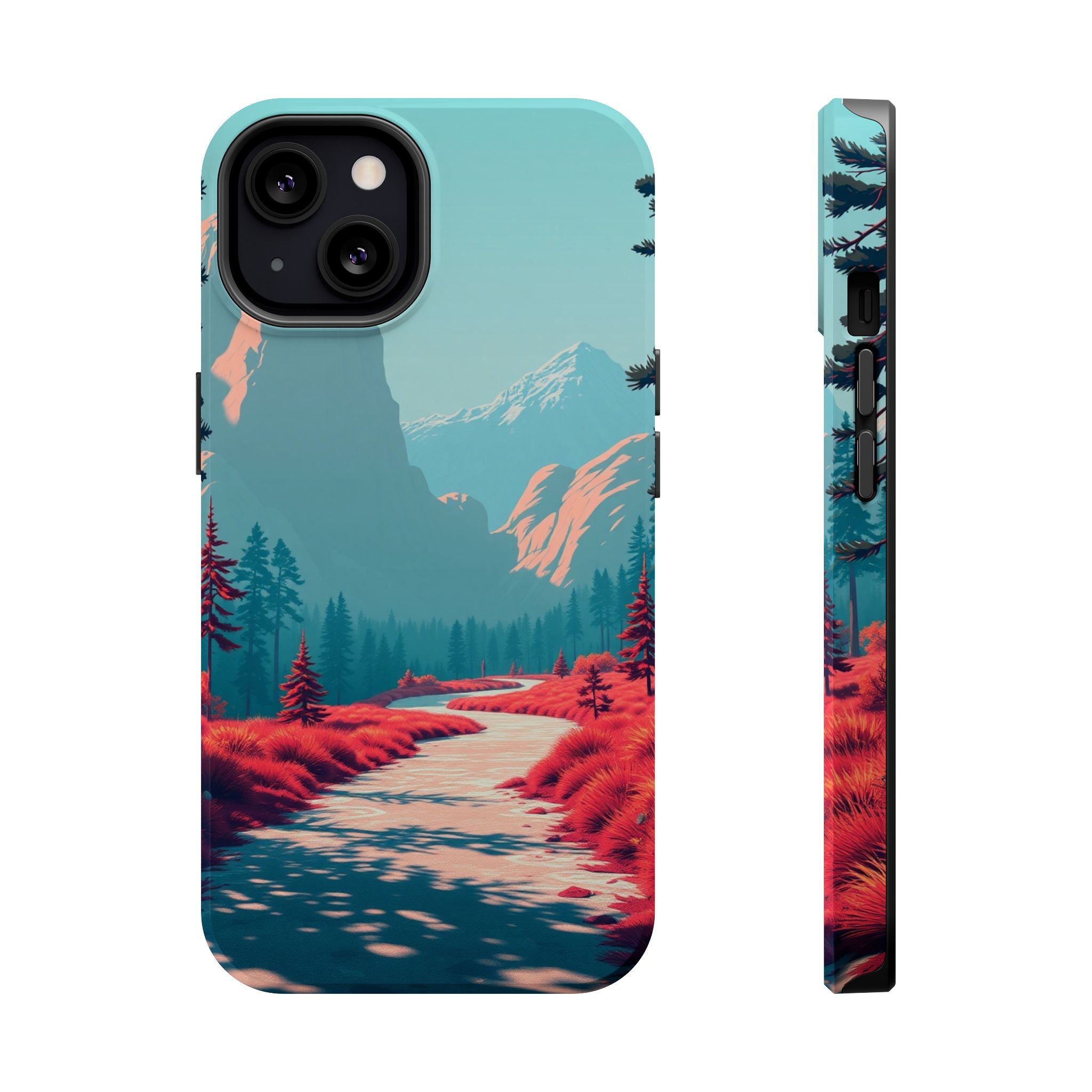iPhone Pine Ridge Bold Art Slim Everyday Designer Case · iPhone Case Soft Finish