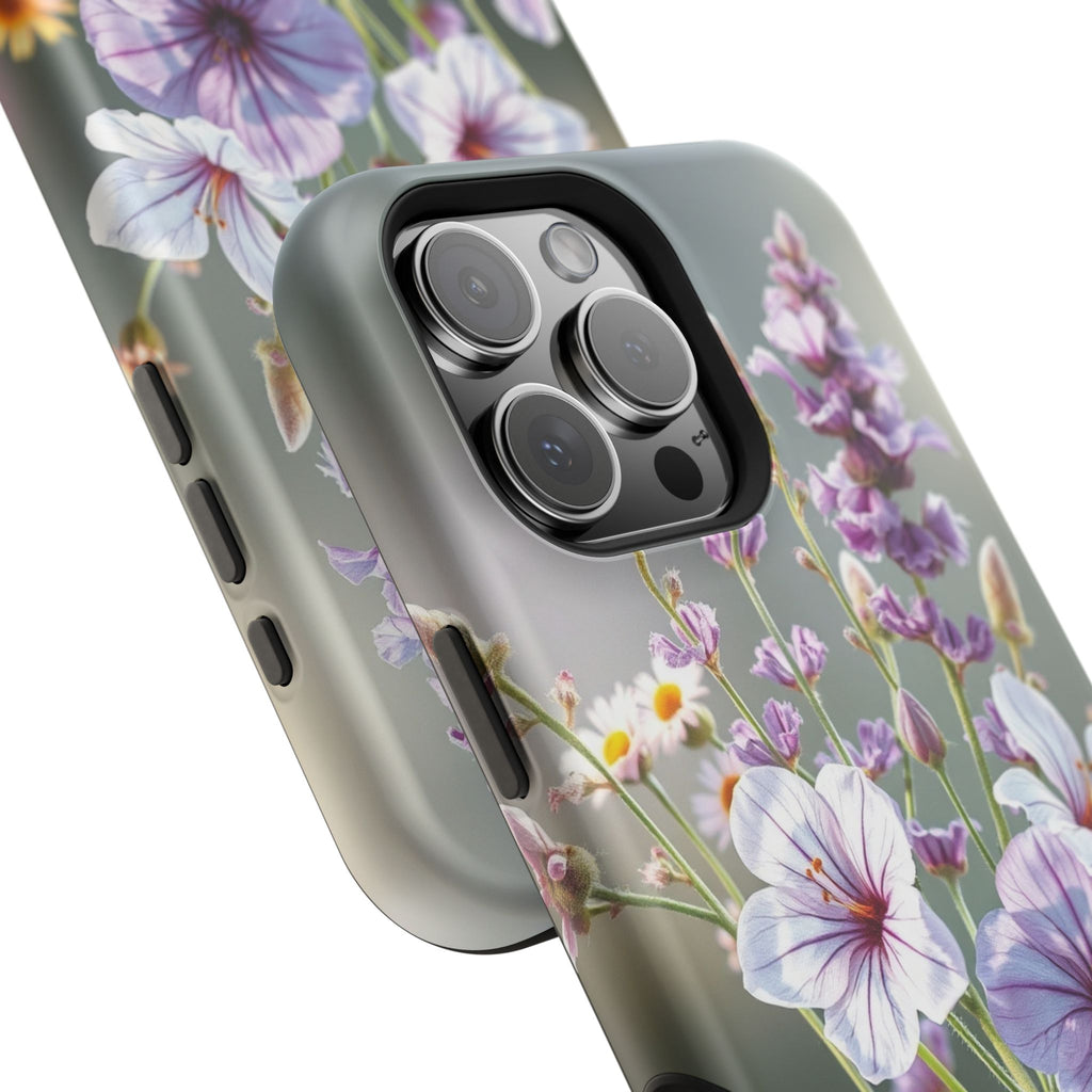 iPhone Wildflower Bunch Enchanted Art Slim Everyday Designer Case · iPhone Case