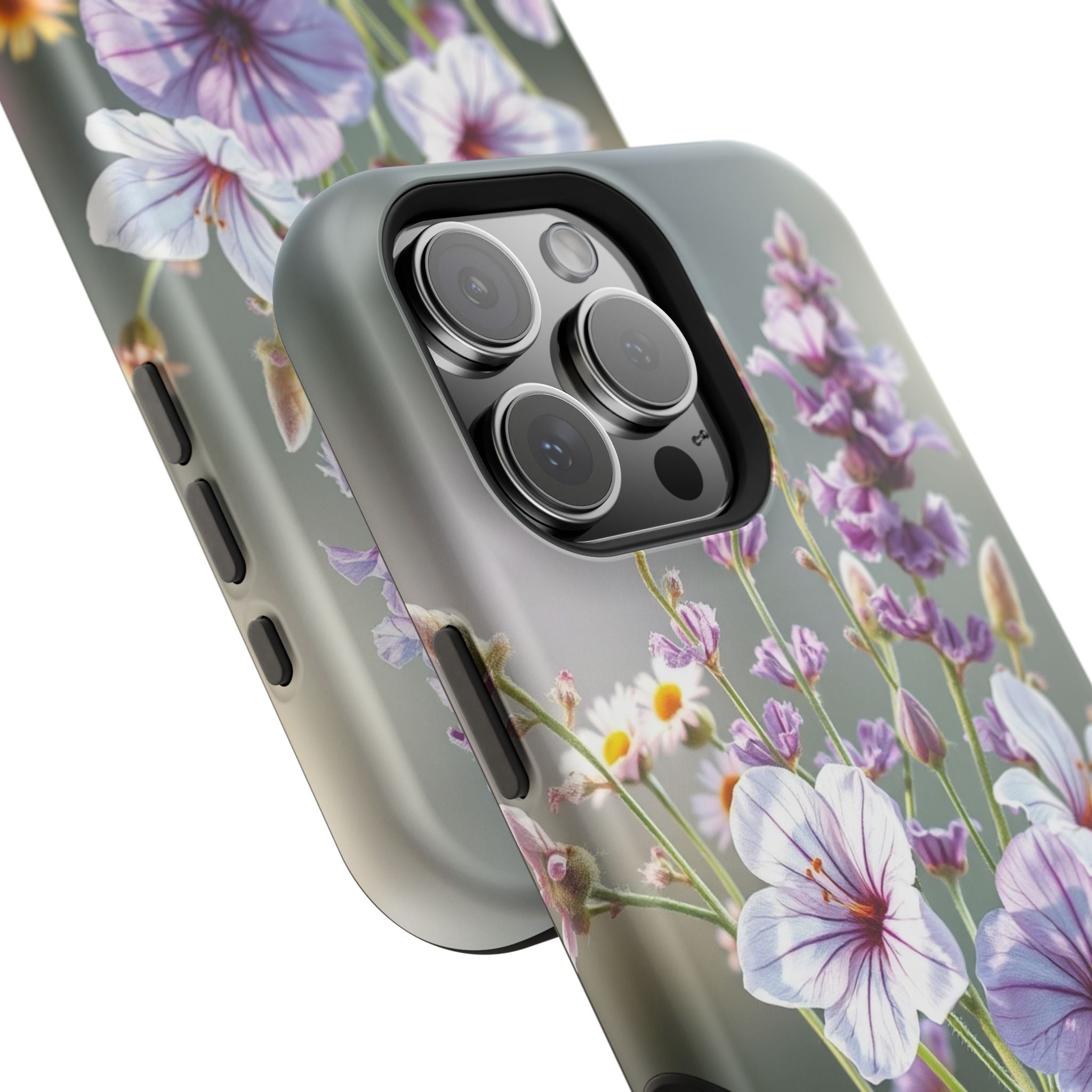 iPhone Wildflower Bunch Enchanted Art Slim Everyday Designer Case · iPhone Case
