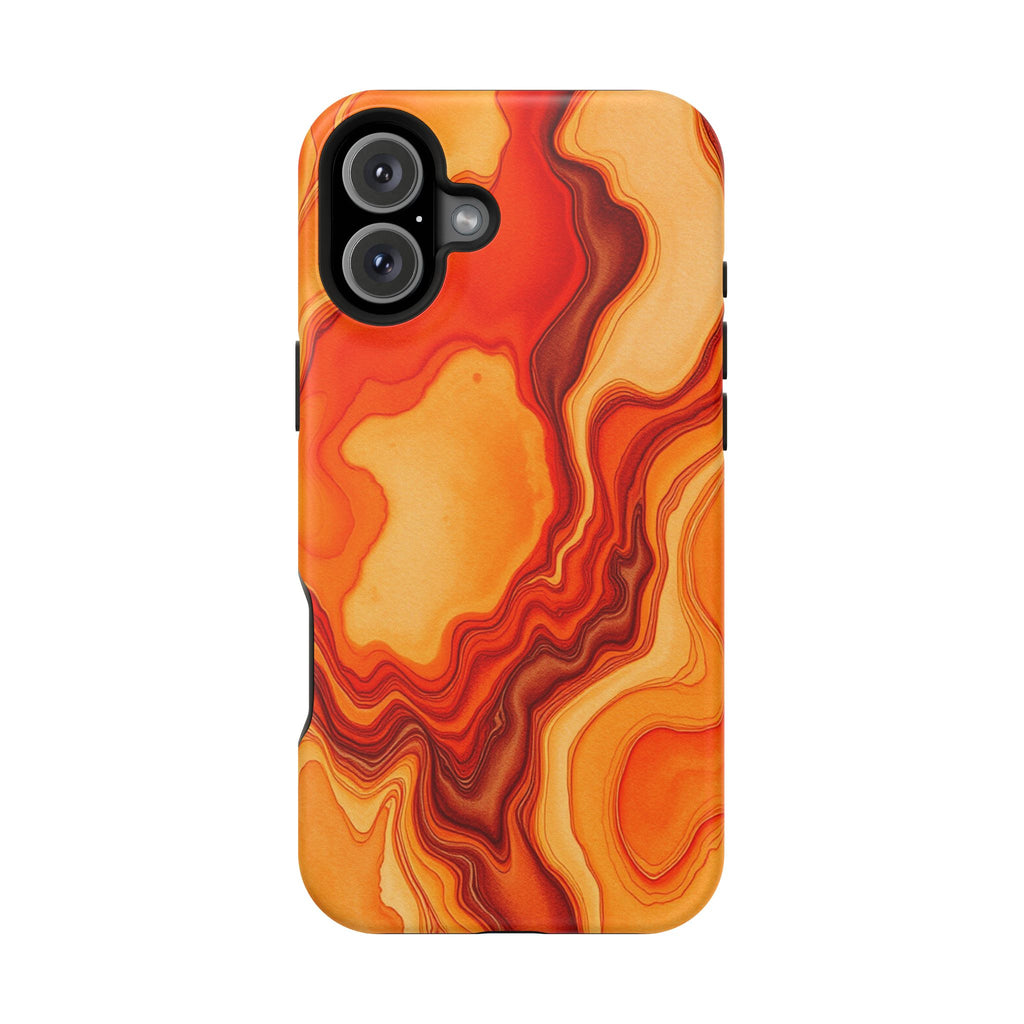 iPhone Fluid Art Vibrant Watercolor Slim Everyday Designer Case · iPhone Case