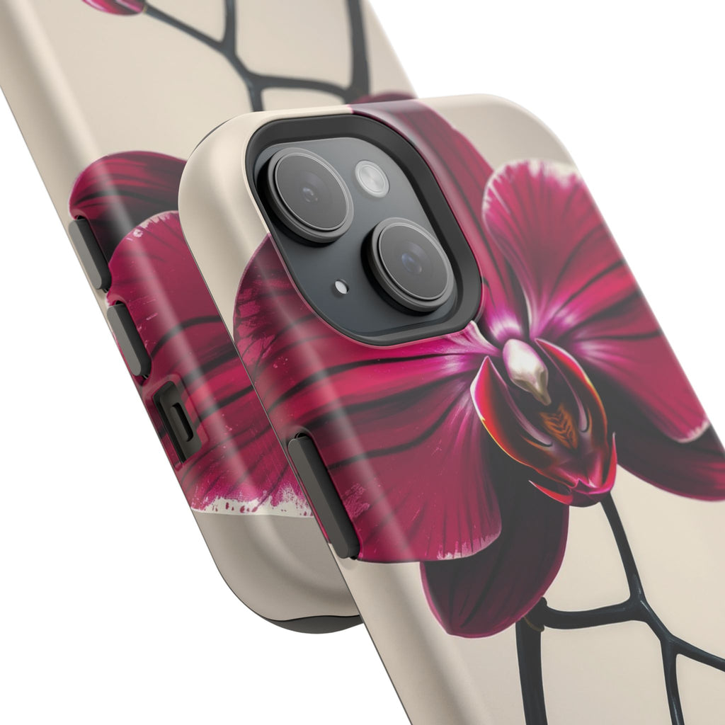 iPhone Orchid Study Enchanted Art Bold Modern Everyday Snap Case · iPhone Case