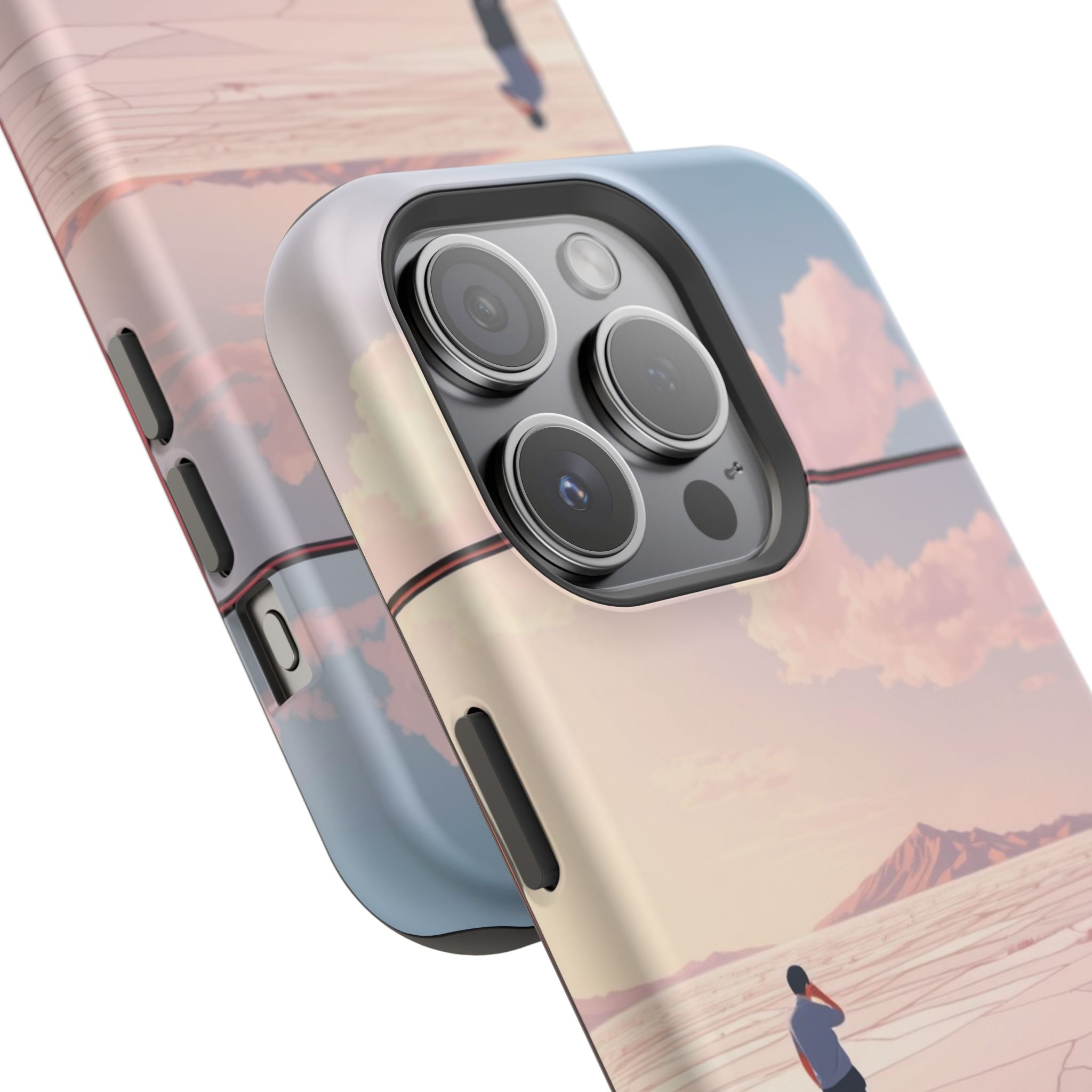 iPhone Salt Flat Mirror Stained Glass Slim Everyday Designer Case · iPhone Case