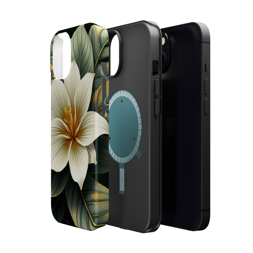 iPhone Radiant Tropical Bloom Design Slim Everyday Designer Case · iPhone Case