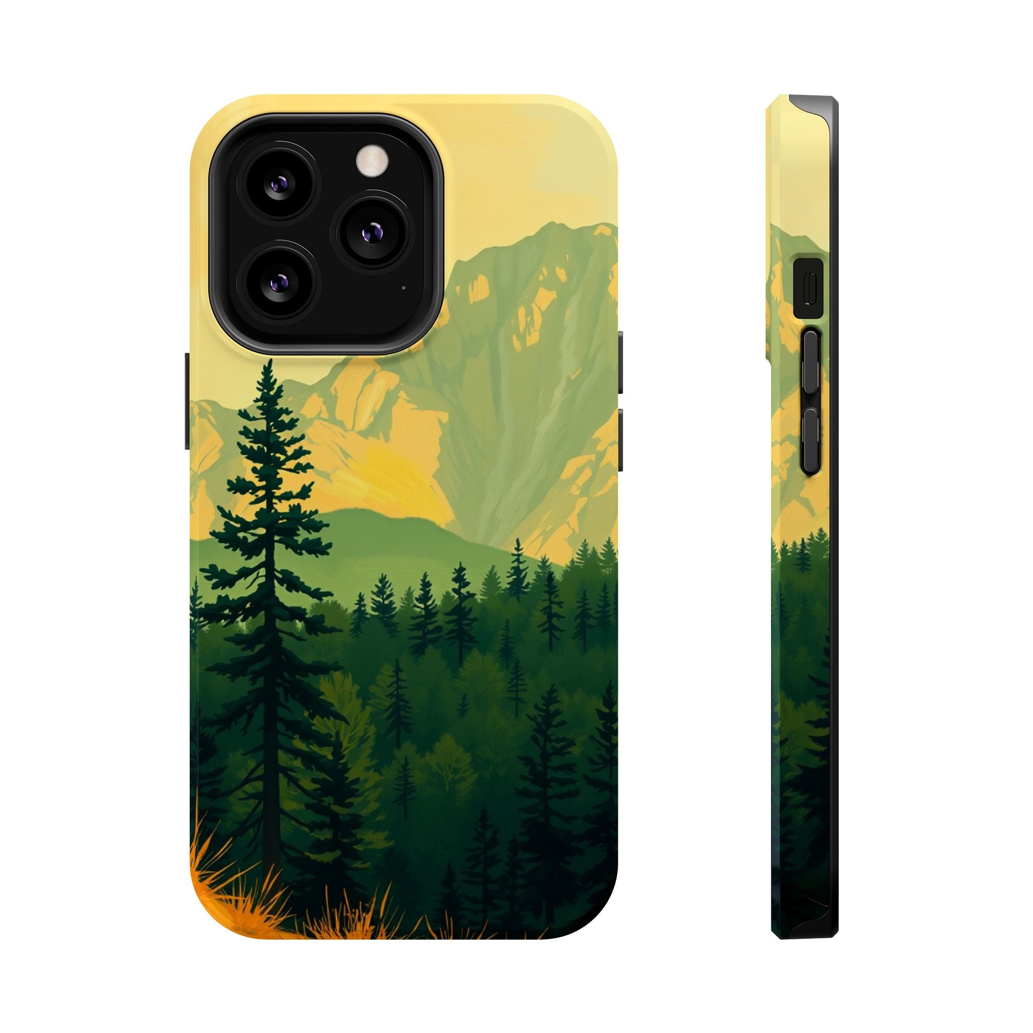 iPhone Pine Ridge Oil Painting Impressionist Slim iPhone Everyday · iPhone Case