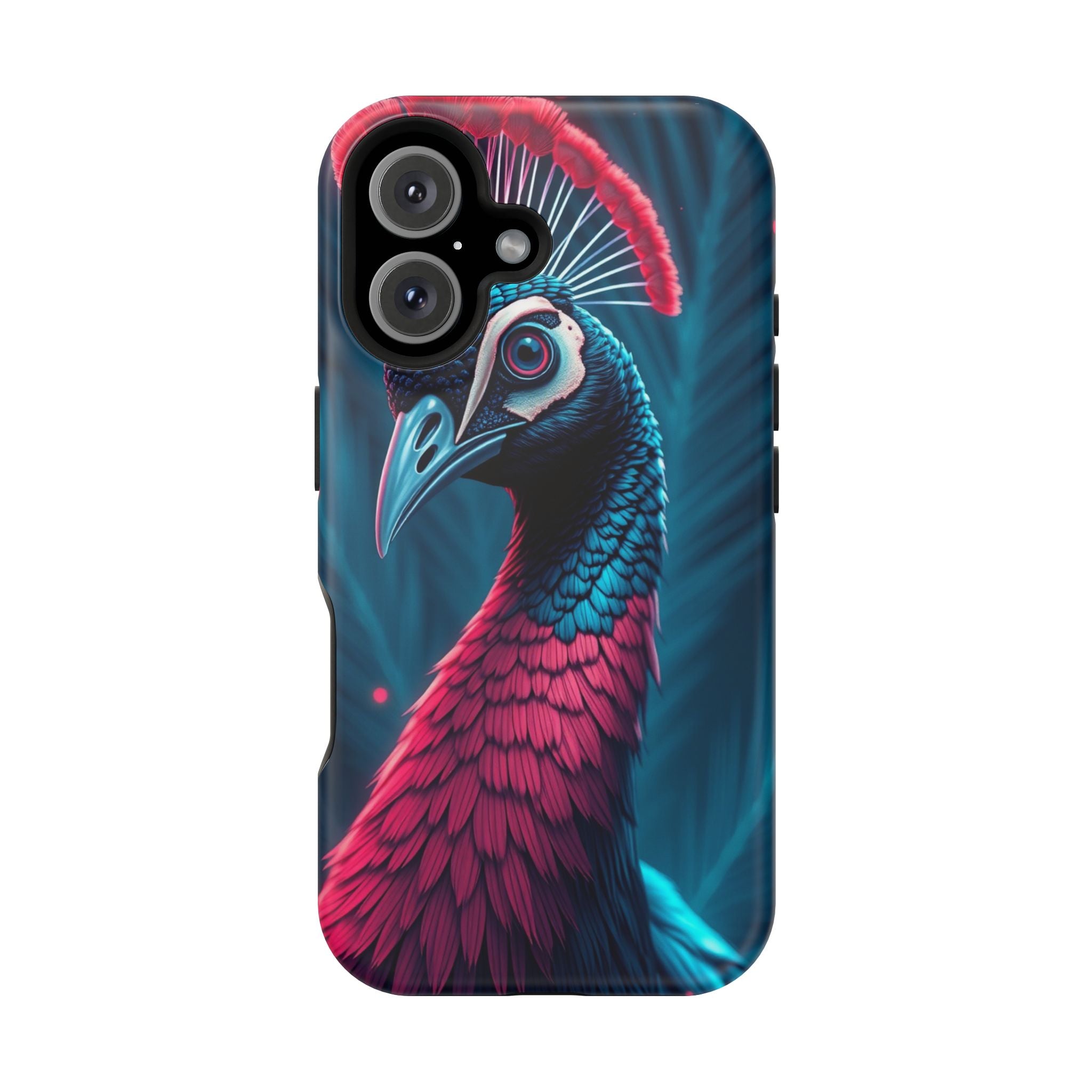 iPhone Nouveau Peacock Electric Art Slim Everyday Designer Case · iPhone Case