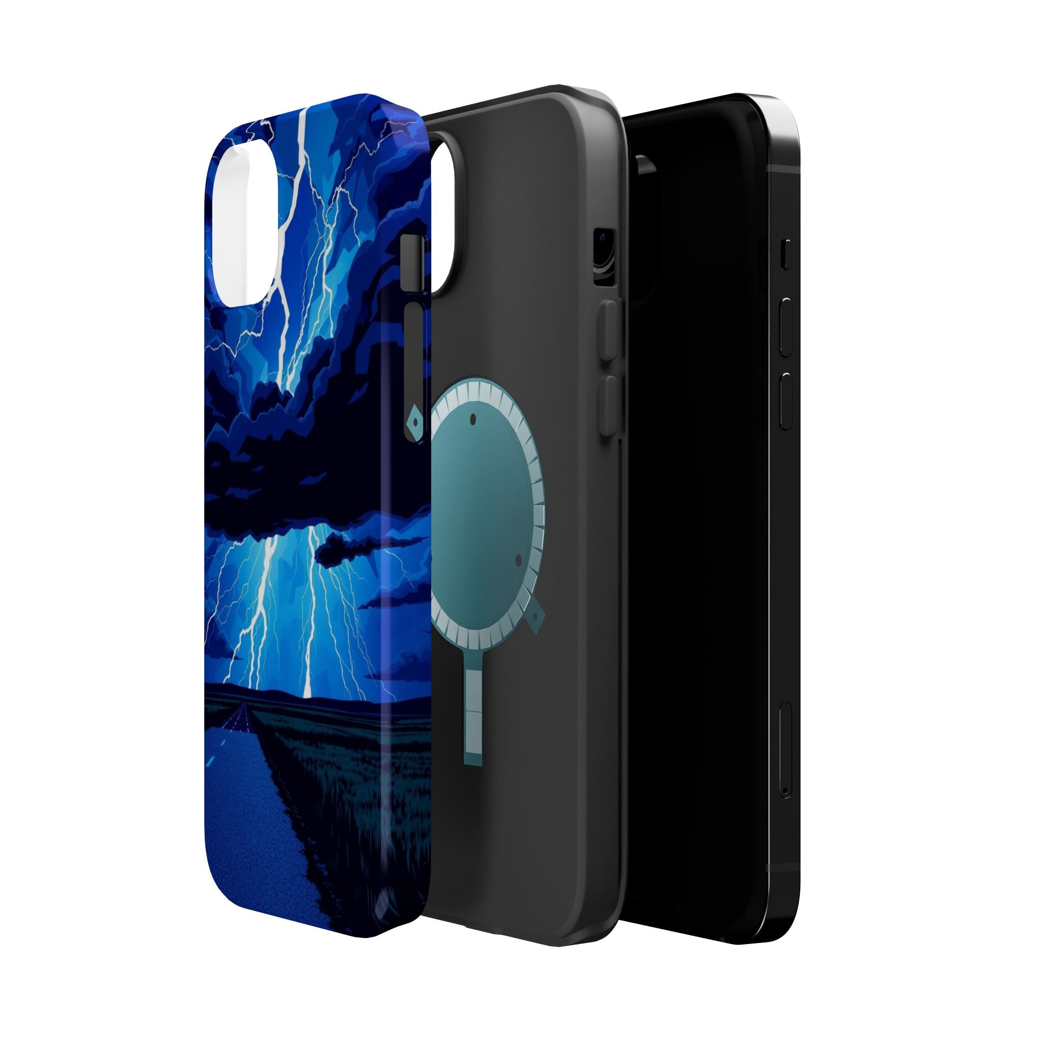 iPhone Thunderstorm Sky Pop Art Bold Slim Everyday Designer Case · iPhone Case