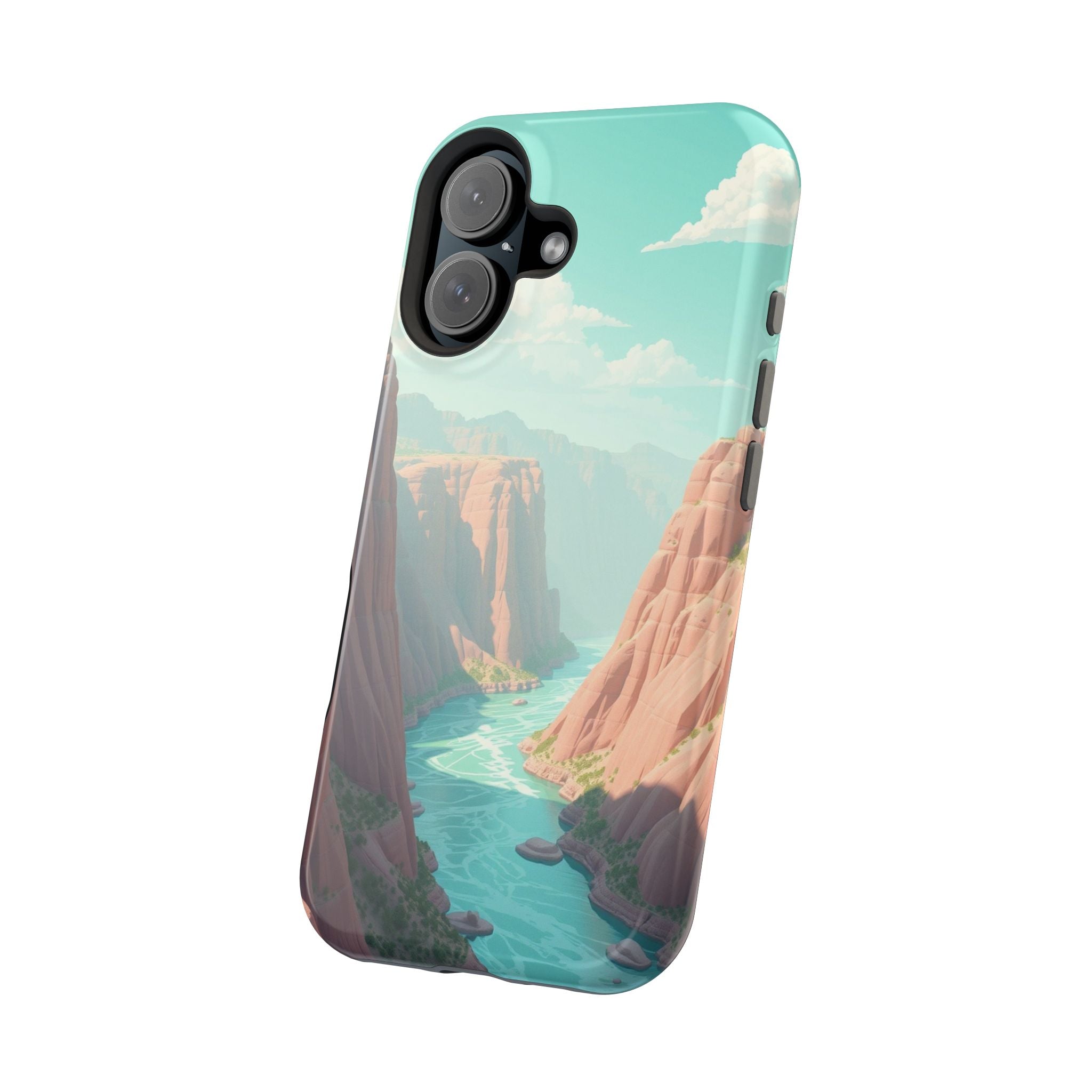 iPhone River Canyon Mystic Art Slim Everyday Designer Case · iPhone Case