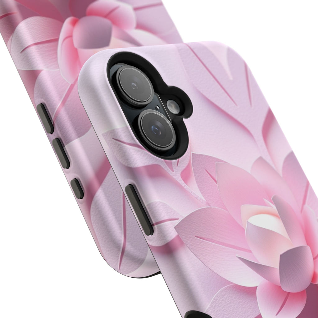 iPhone Floral Geometric Paper Cut Art Slim Everyday Designer Case · iPhone Case