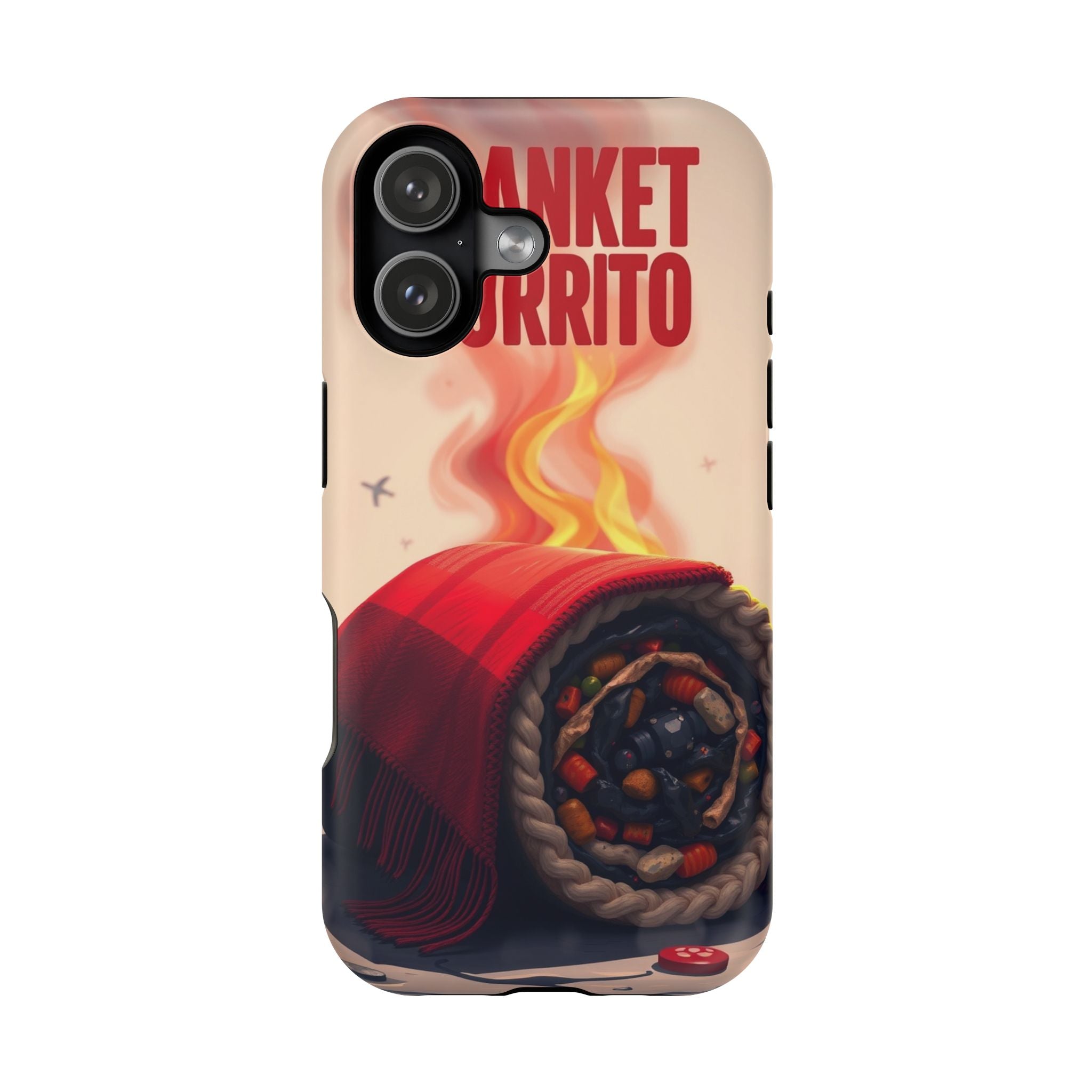 iPhone Serene Blanket Burrito Design Slim Everyday Designer Case · iPhone Case