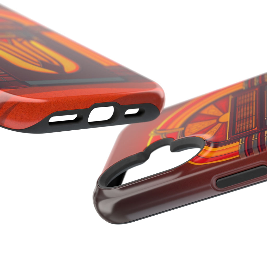 iPhone Jukebox Glow Pop Art Bold Bold Modern Everyday Snap Case · iPhone Case