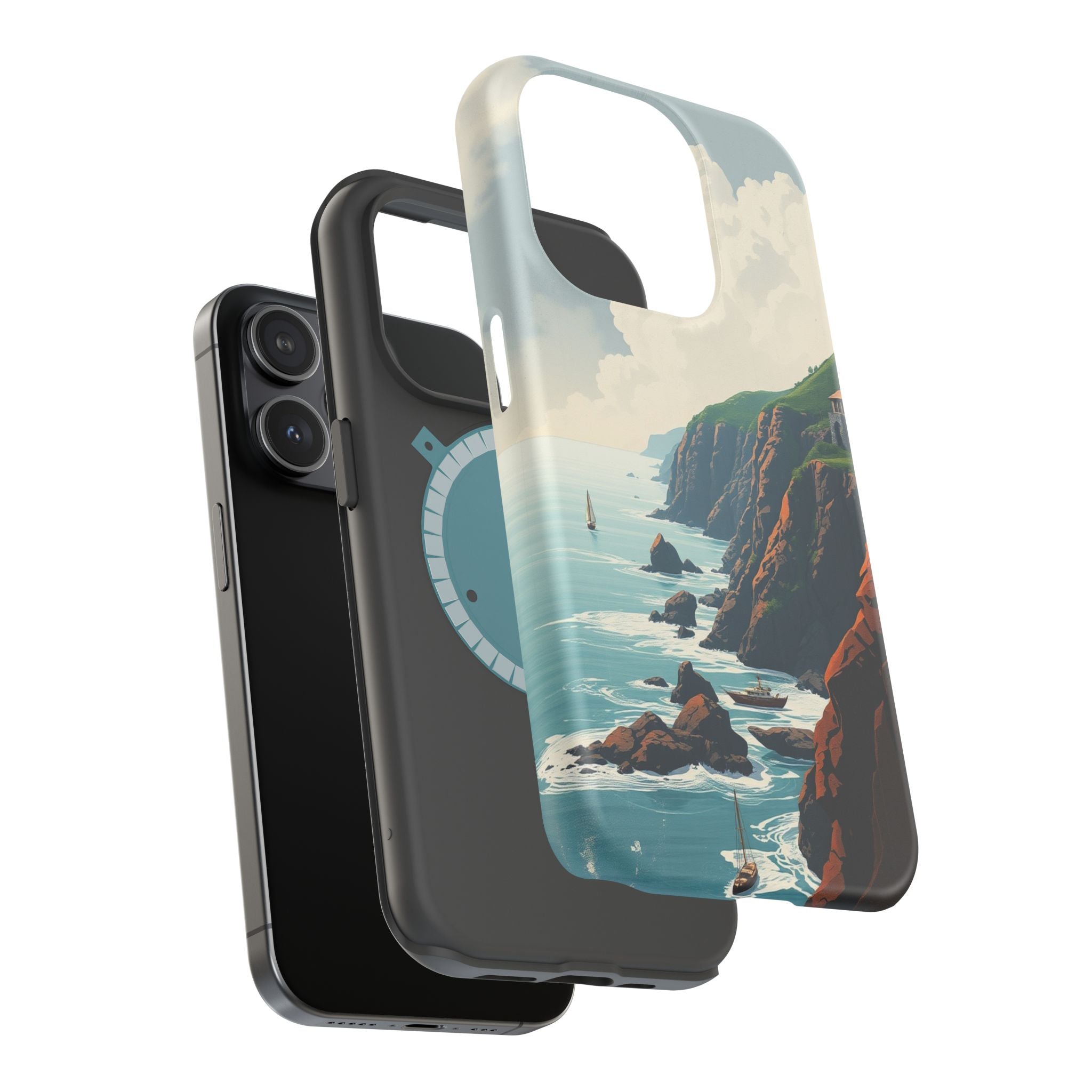 iPhone Hibiscus Coast Bold Art Slim Everyday Designer Case · iPhone Case