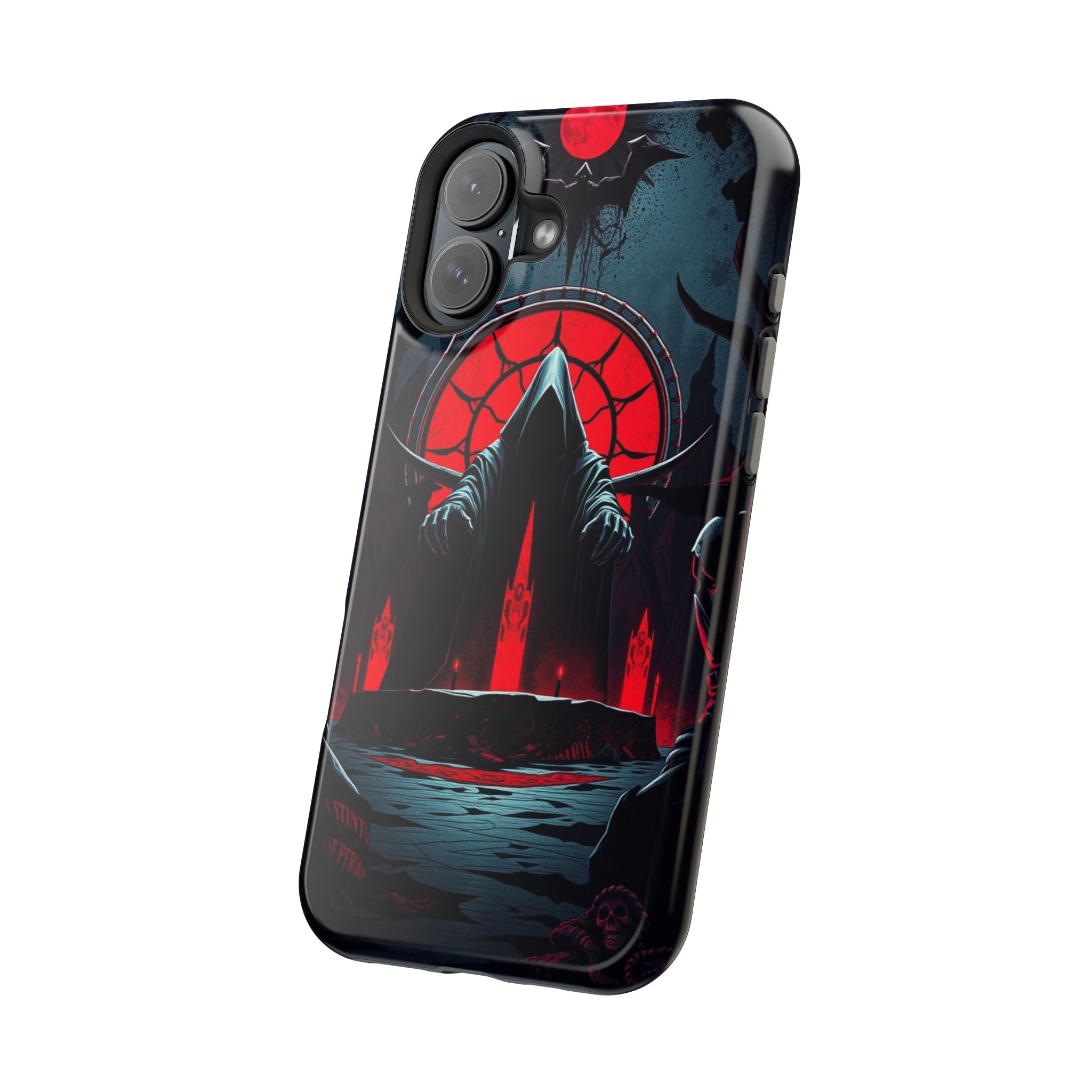 iPhone Serene Necromancer Circle Design Slim Everyday Designer Case · iPhone Cas