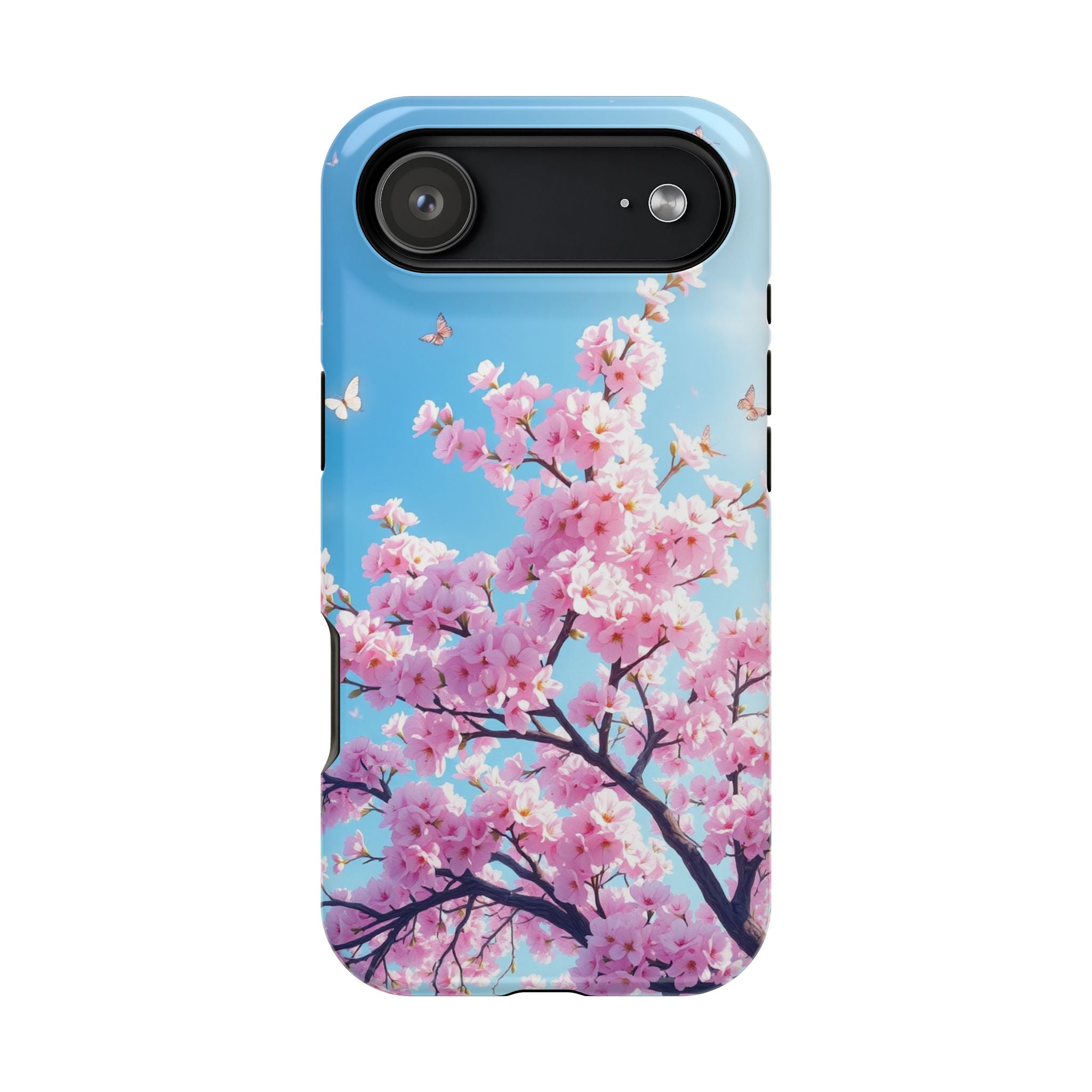 iPhone Cherry Blossom Floral Slim Everyday Designer Case · iPhone Case