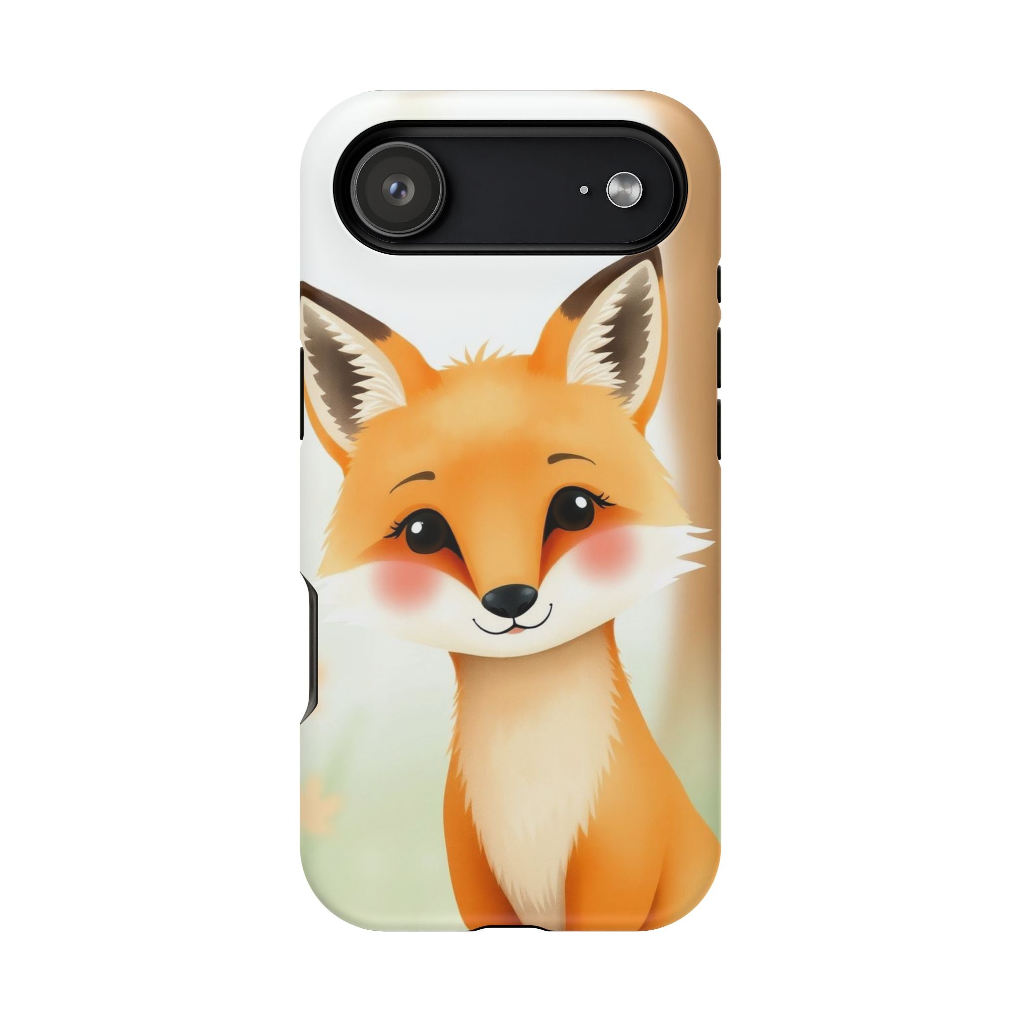 iPhone Watercolor Fox Portrait Kids Fun iPhone Phone Case Gift Slim · iPhone Cas