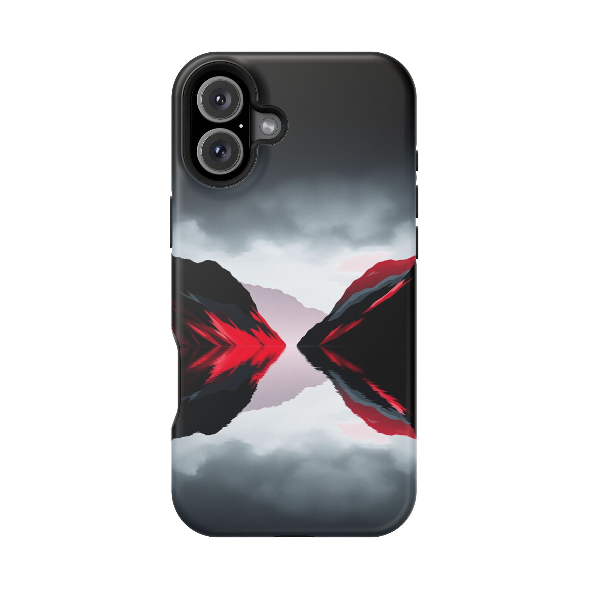 iPhone Vibrant Fjord Reflection Design Slim Everyday Designer Case · iPhone Case