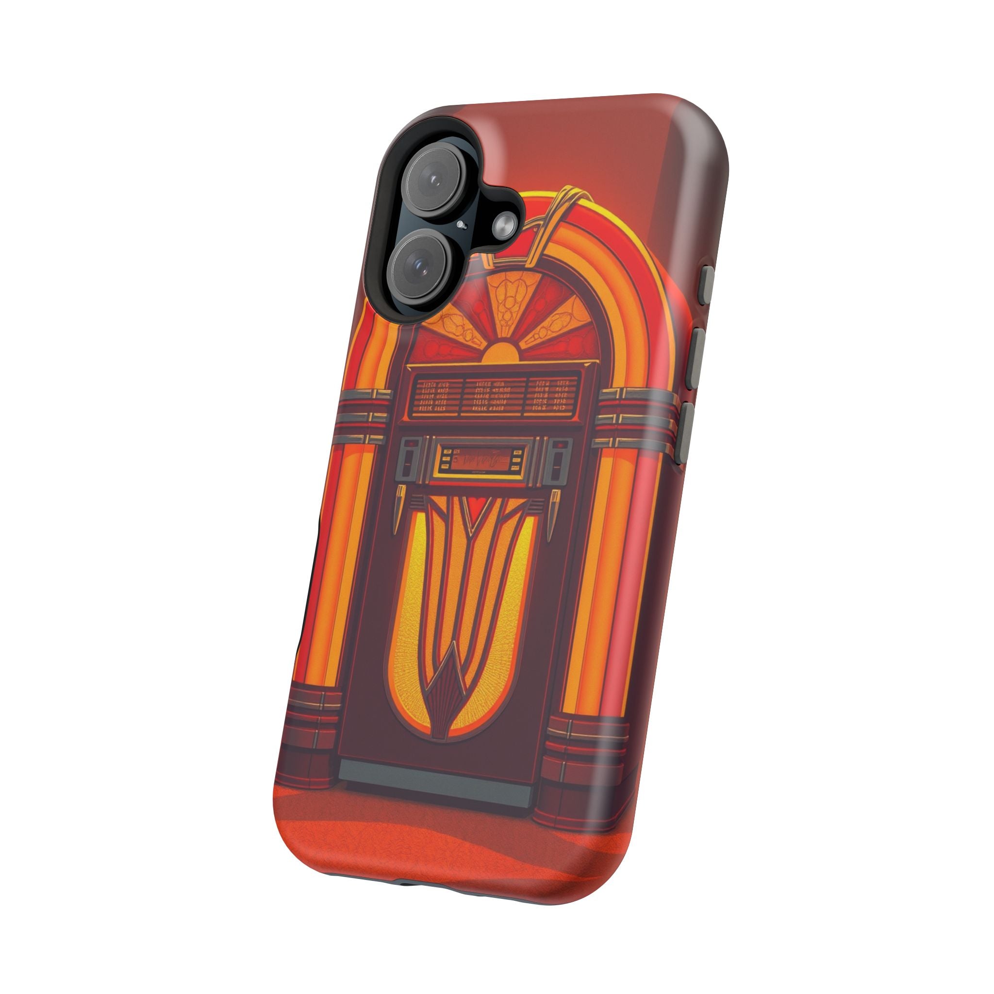 iPhone Jukebox Glow Pop Art Bold Bold Modern Everyday Snap Case · iPhone Case