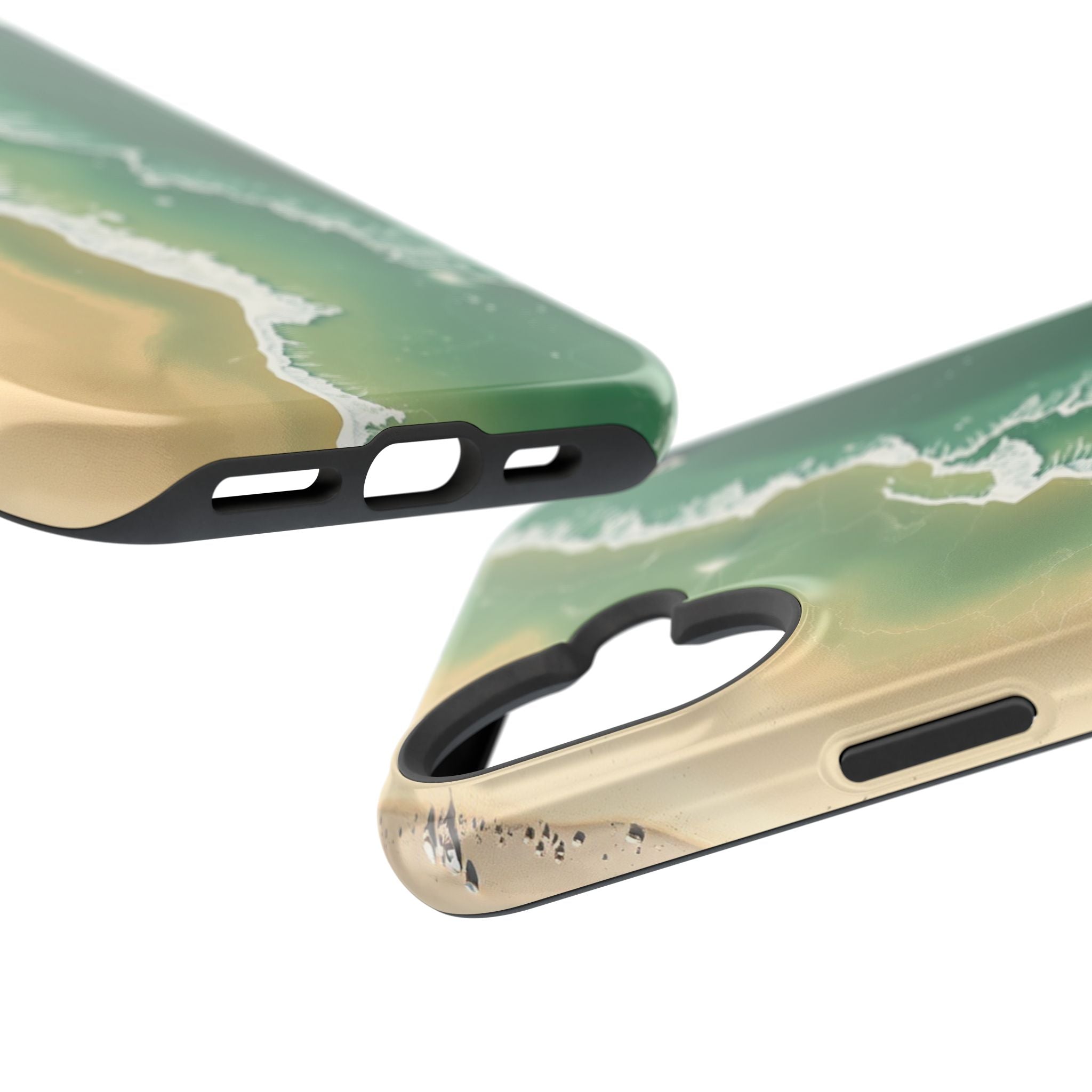 iPhone Shoreline Aerial Bold Art Bold Modern Everyday Snap Case · iPhone Case