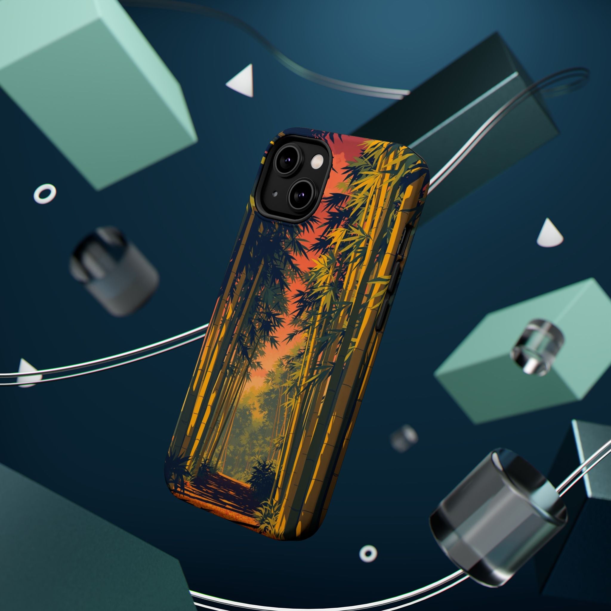 iPhone Bamboo Grove Enchanted Art 13 Slim Everyday Designer Case · iPhone Case