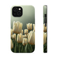 iPhone Tulip Row Serene Design Slim Everyday Designer Case · iPhone Case