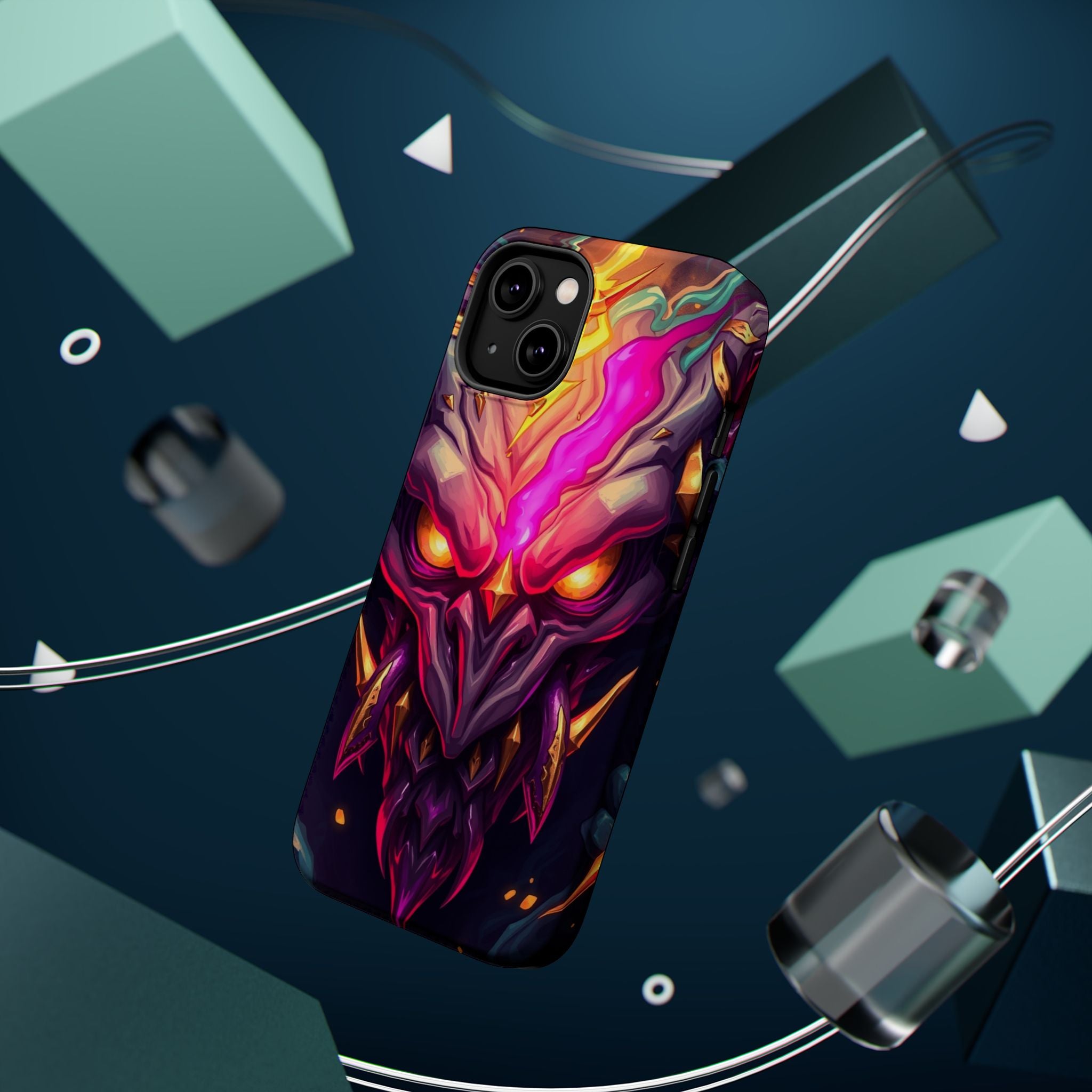 iPhone Chaos Goblin Energy Gold Foil Luxury Slim Everyday Designer Case · iPhone