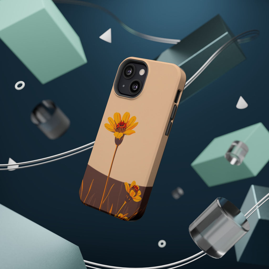 iPhone Serene Desert Flower Design Bold Modern Everyday Snap Case · iPhone Case
