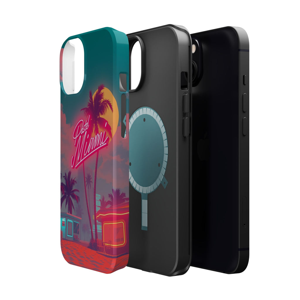iPhone 1980s Pastel Miami Enchanted Art Slim Everyday Designer Case · iPhone Cas