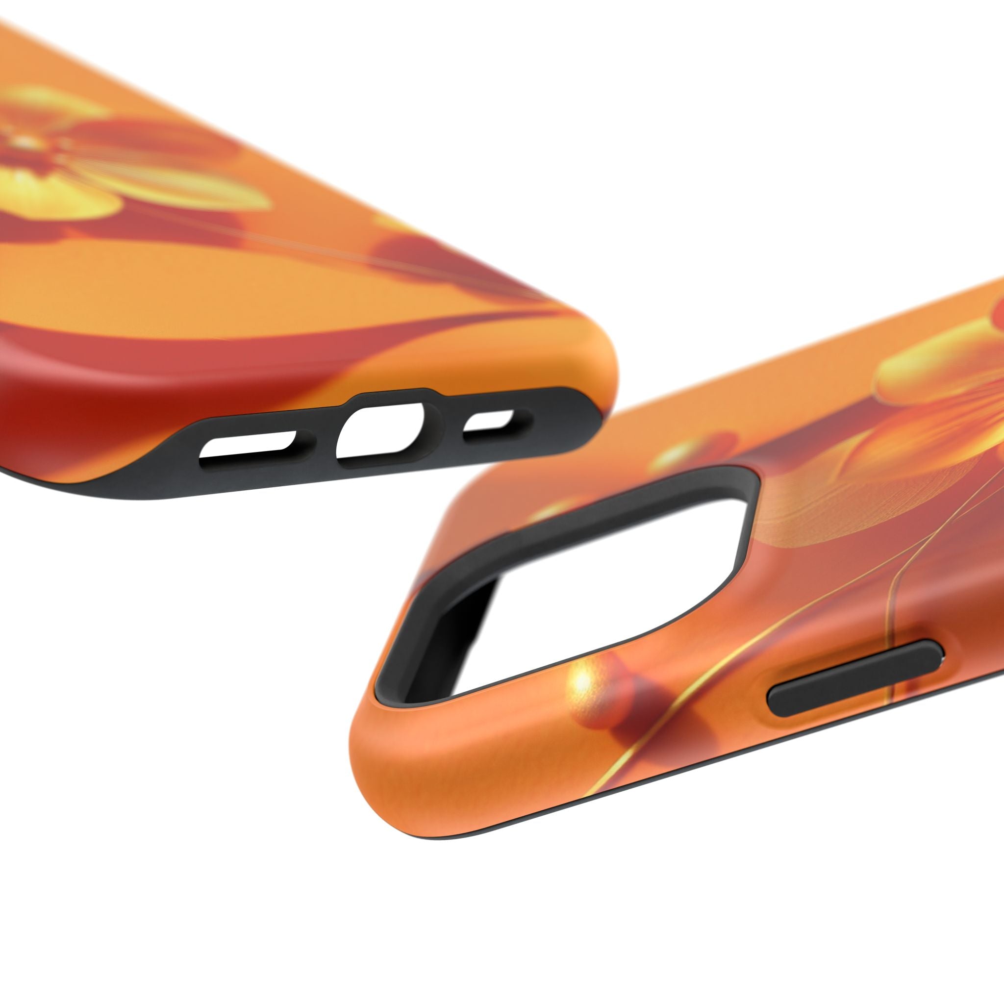iPhone Floral Geometric Gold Foil Luxury Slim Everyday iPhone Designer · iPhone