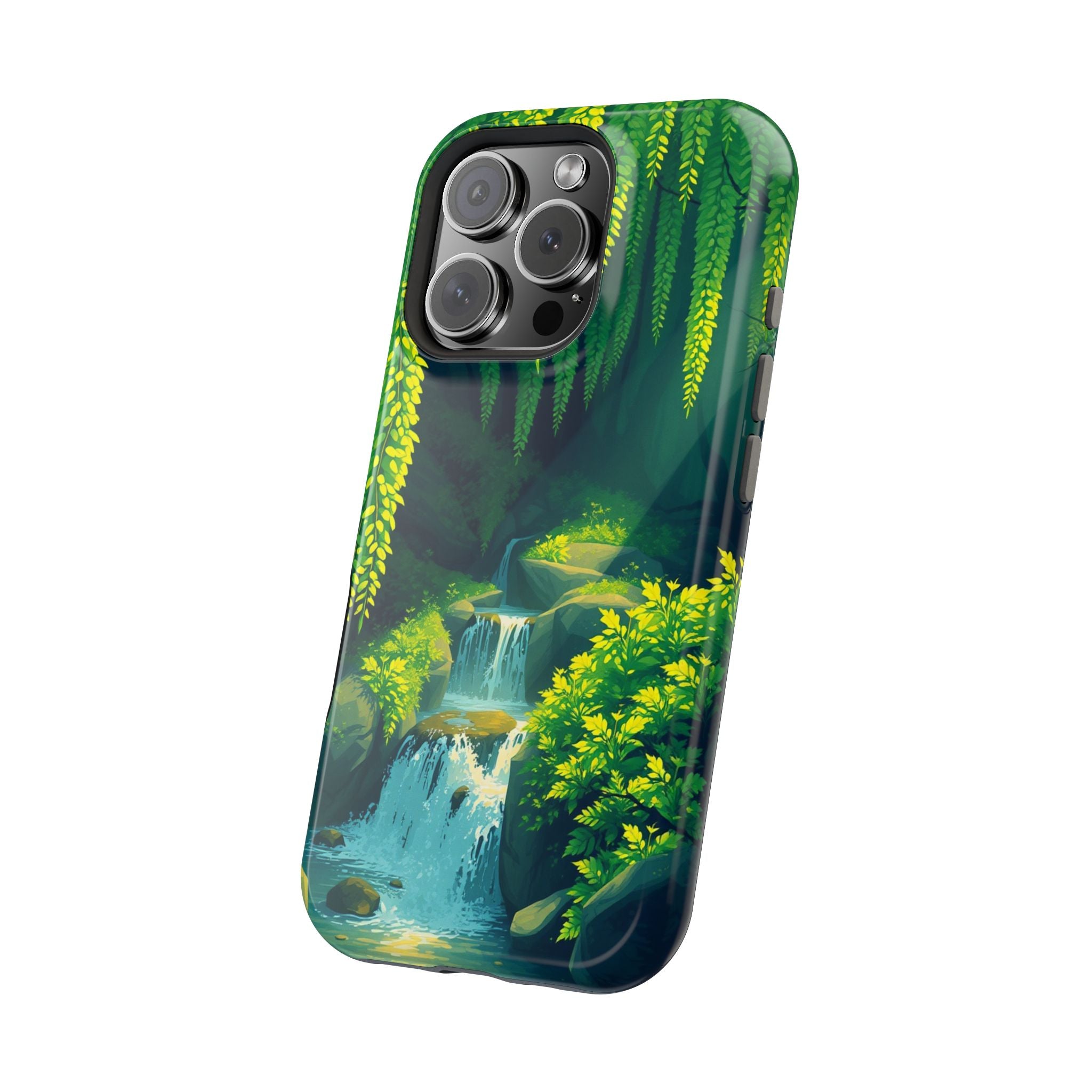 iPhone Earthy Wisteria Cascade Design Slim Everyday iPhone 13 Designer · iPhone