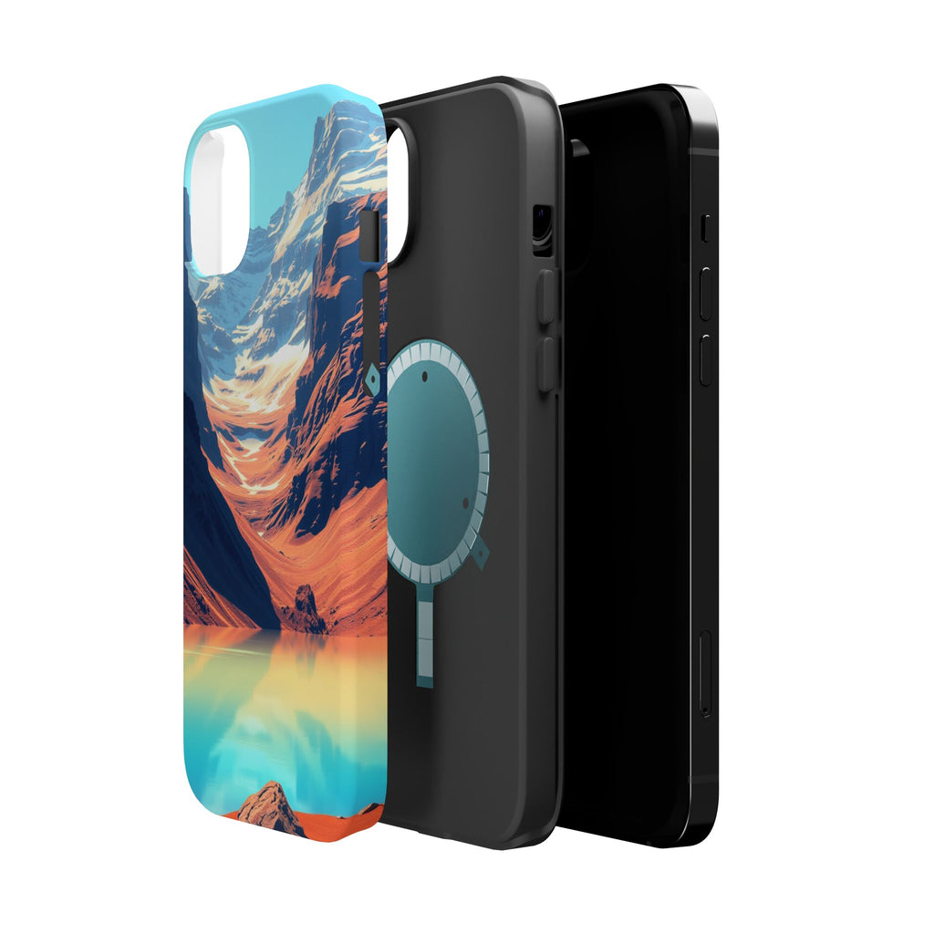 iPhone Radiant Glacier Lake Design 20 Slim Everyday Designer Case · iPhone Case