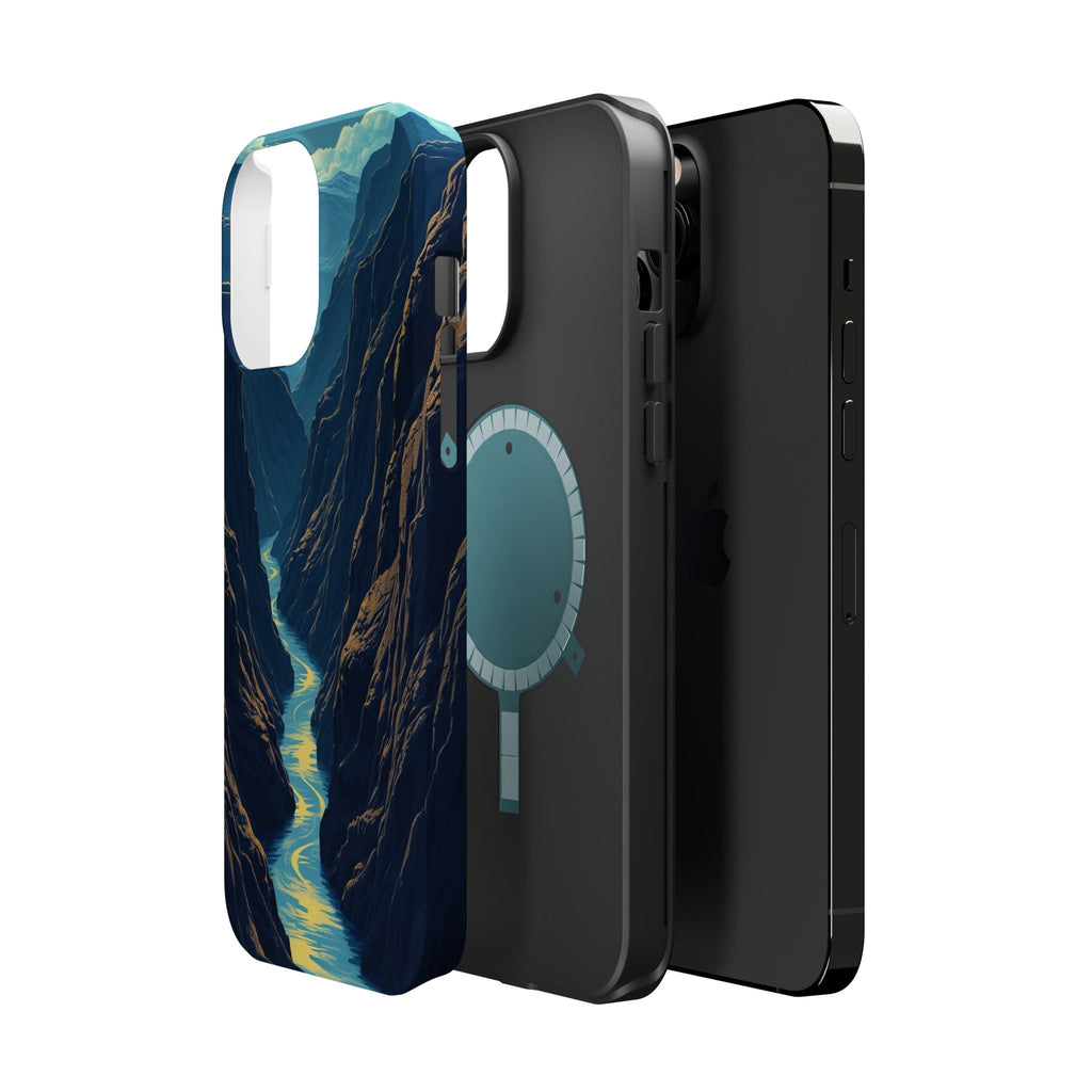 iPhone River Canyon Gold Foil Luxury Slim Everyday Designer Case · iPhone Case