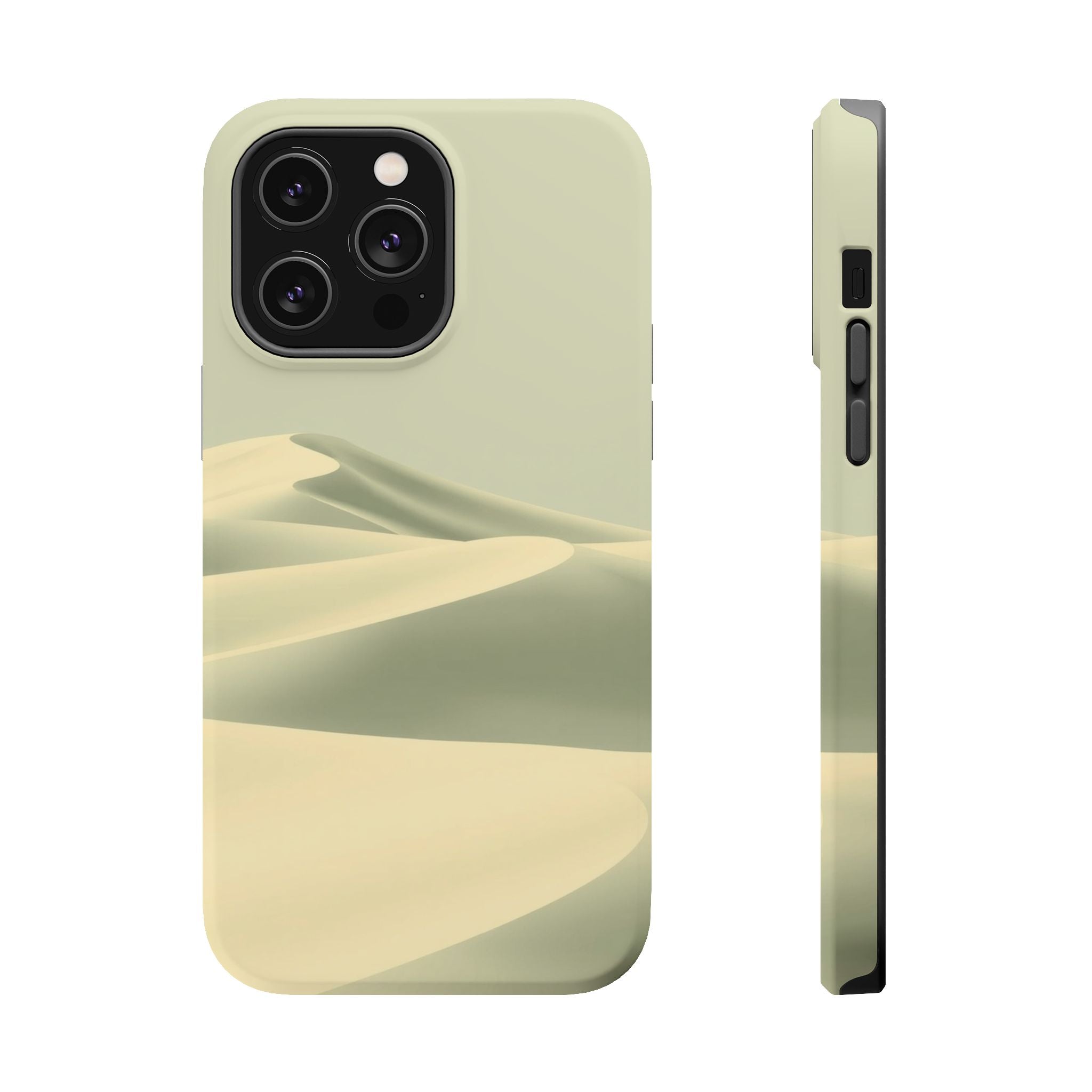 iPhone Sage And Ivory Desert Dunes Bold Modern Everyday Snap Case · iPhone Case