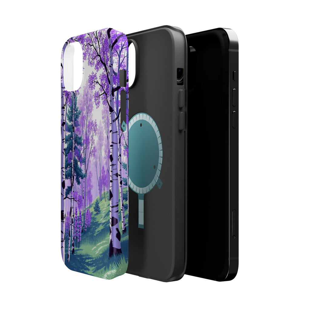iPhone Birch Grove Electric Art Slim Everyday Designer Case · iPhone Case