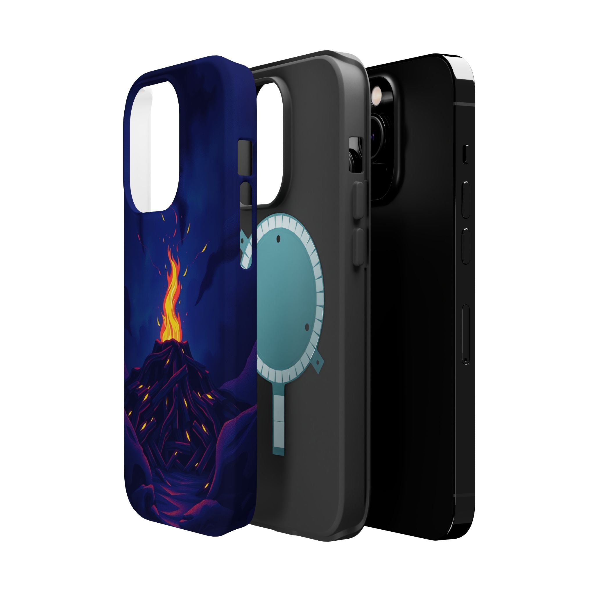 iPhone Wildfire Glow Dark Academia Bold Modern Everyday Snap Case · iPhone Case