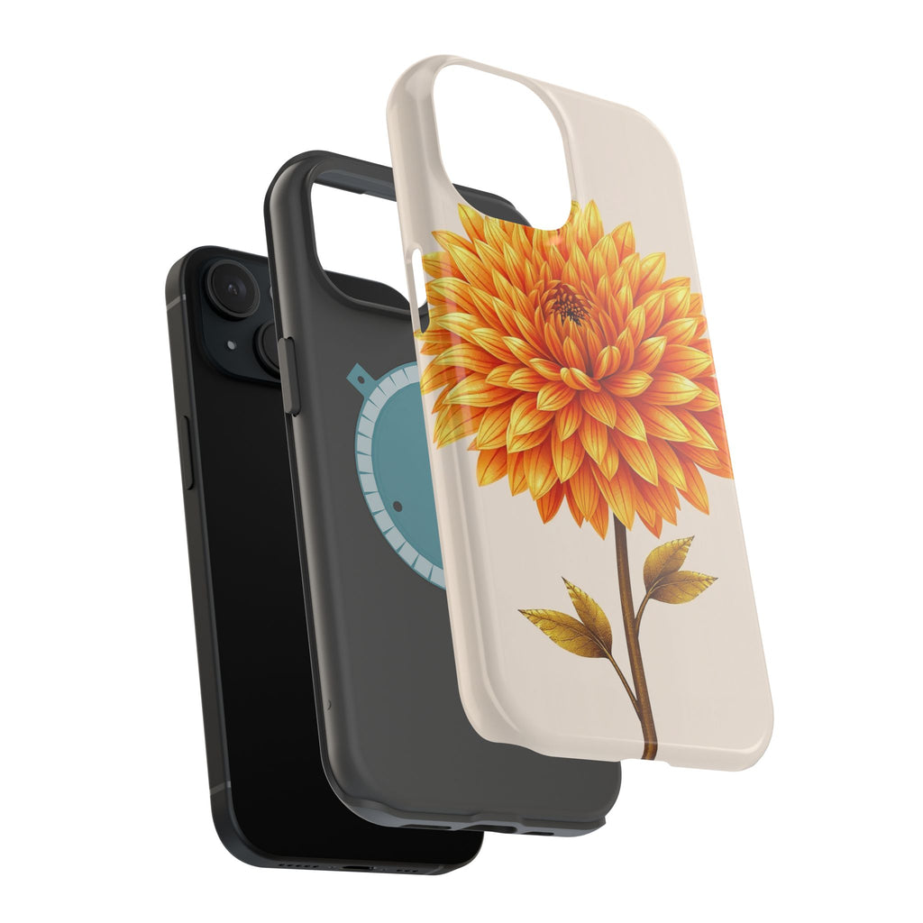 iPhone Chrysanthemum Classic Gold Foil Luxury Slim iPhone Everyday · iPhone Case