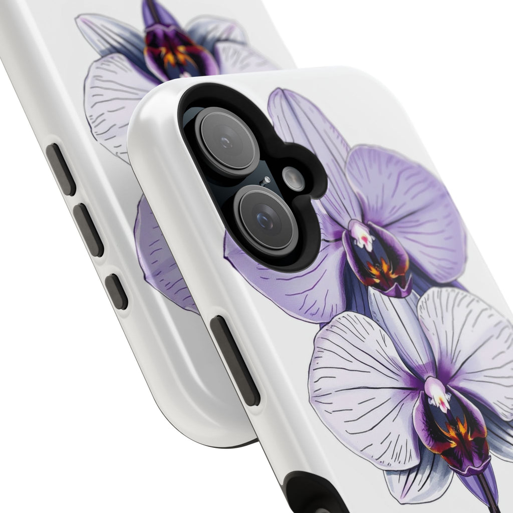 iPhone Orchid Study Hand-Drawn Sketch Slim Everyday Designer Case · iPhone Case