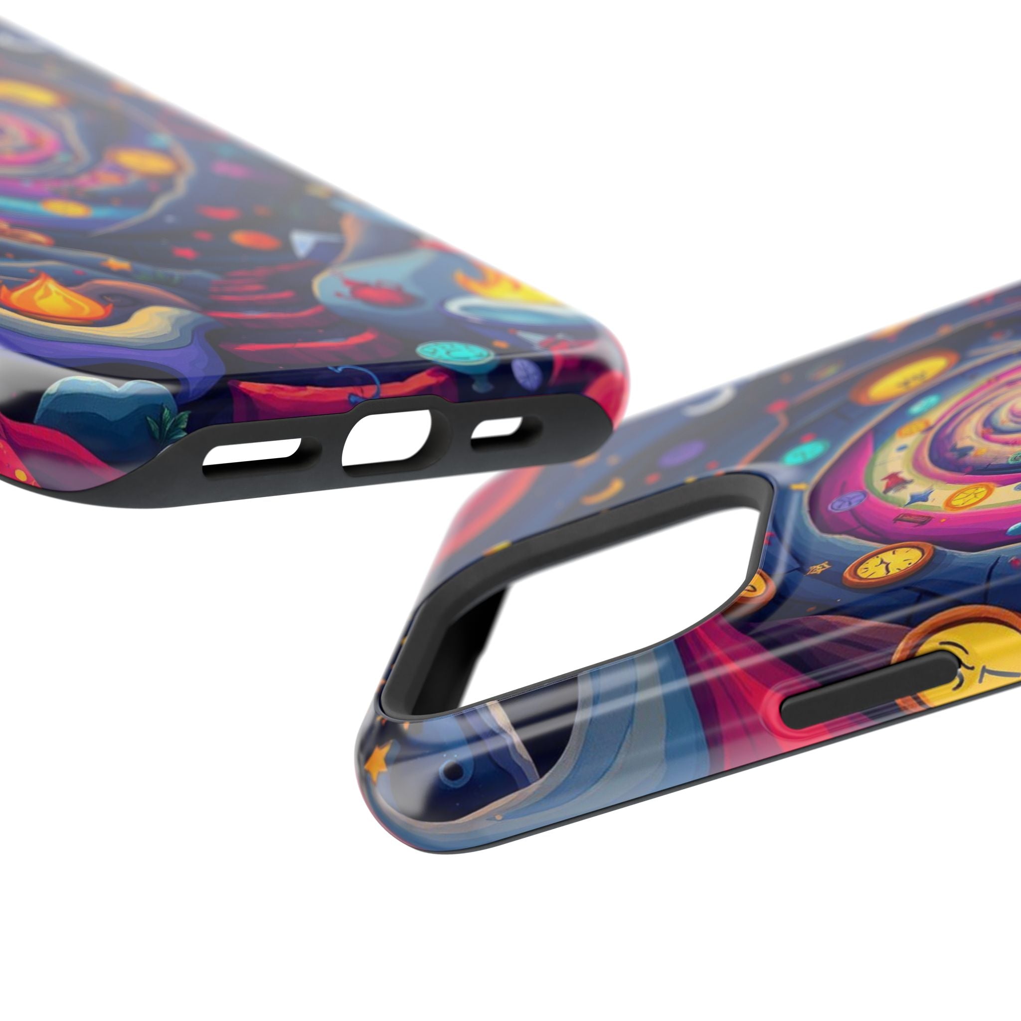 iPhone Time Portal Swirl Kids Fun iPhone Phone Case Gift Clean Minimal · iPhone