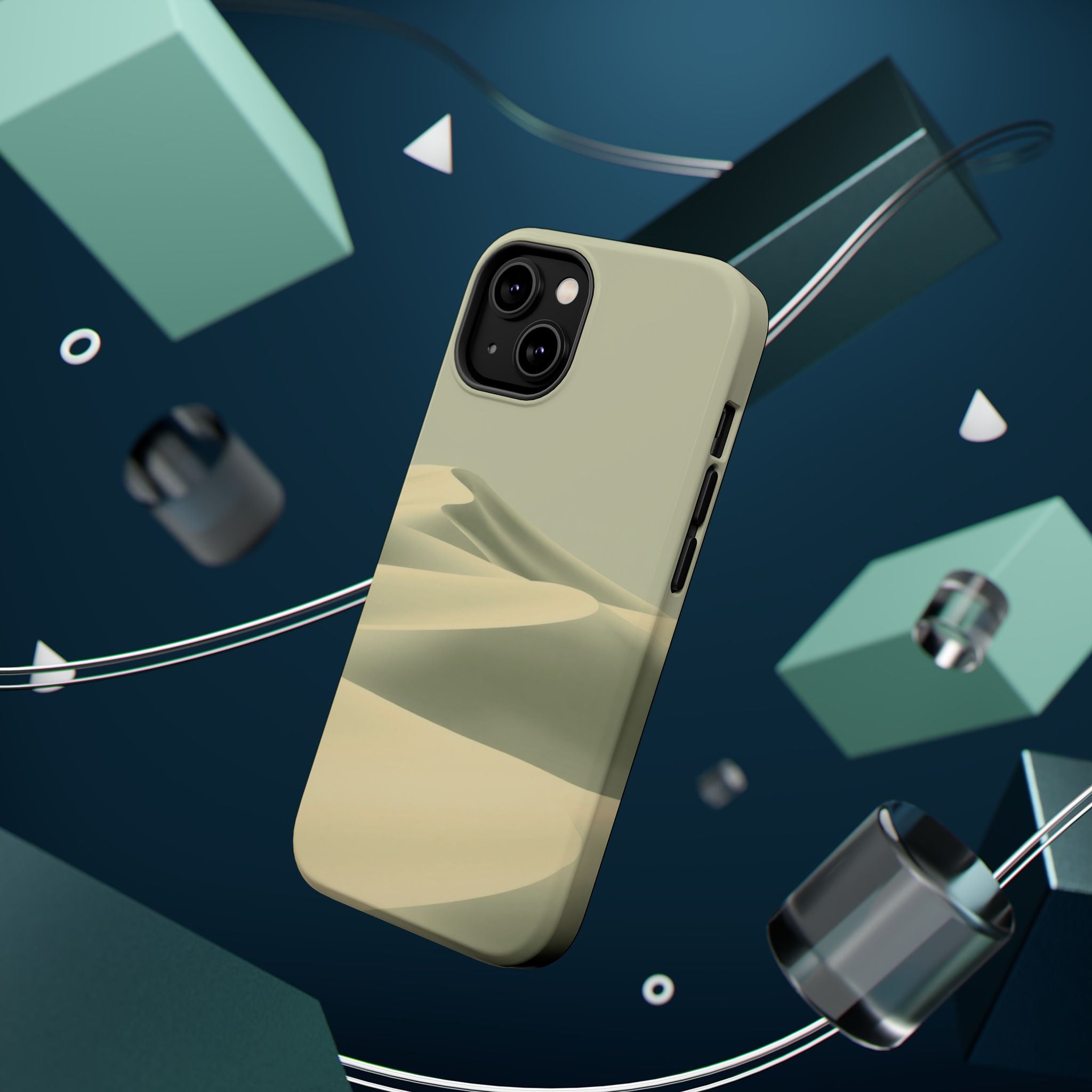 iPhone Sage And Ivory Desert Dunes Bold Modern Everyday Snap Case · iPhone Case