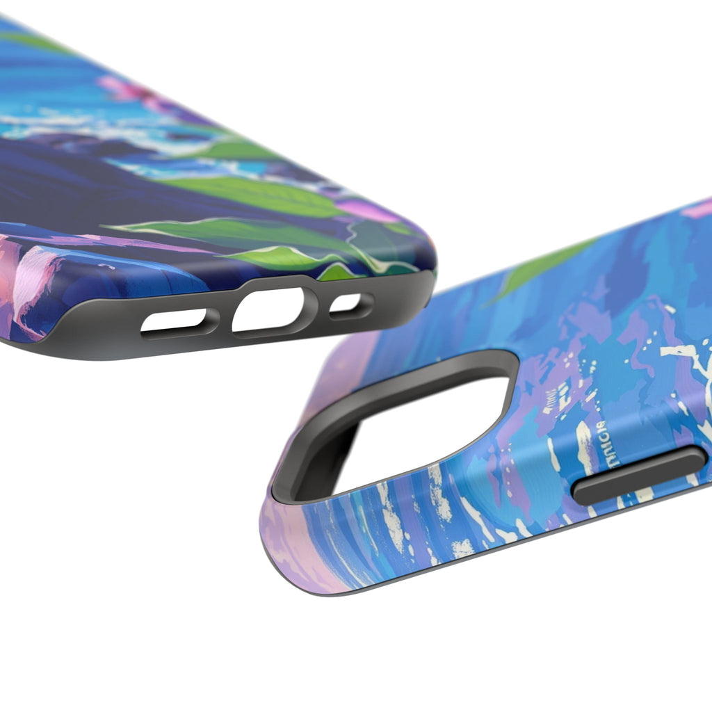 iPhone Hibiscus Coast Enchanted Art Slim Everyday Designer Case · iPhone Case