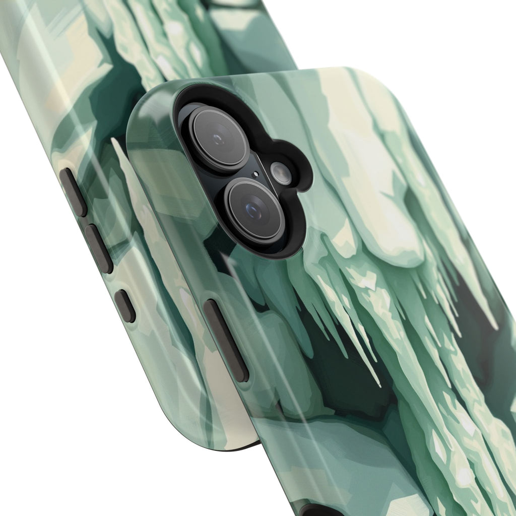 iPhone Earthy Icicle Formation Design Slim Everyday Designer Case · iPhone Case