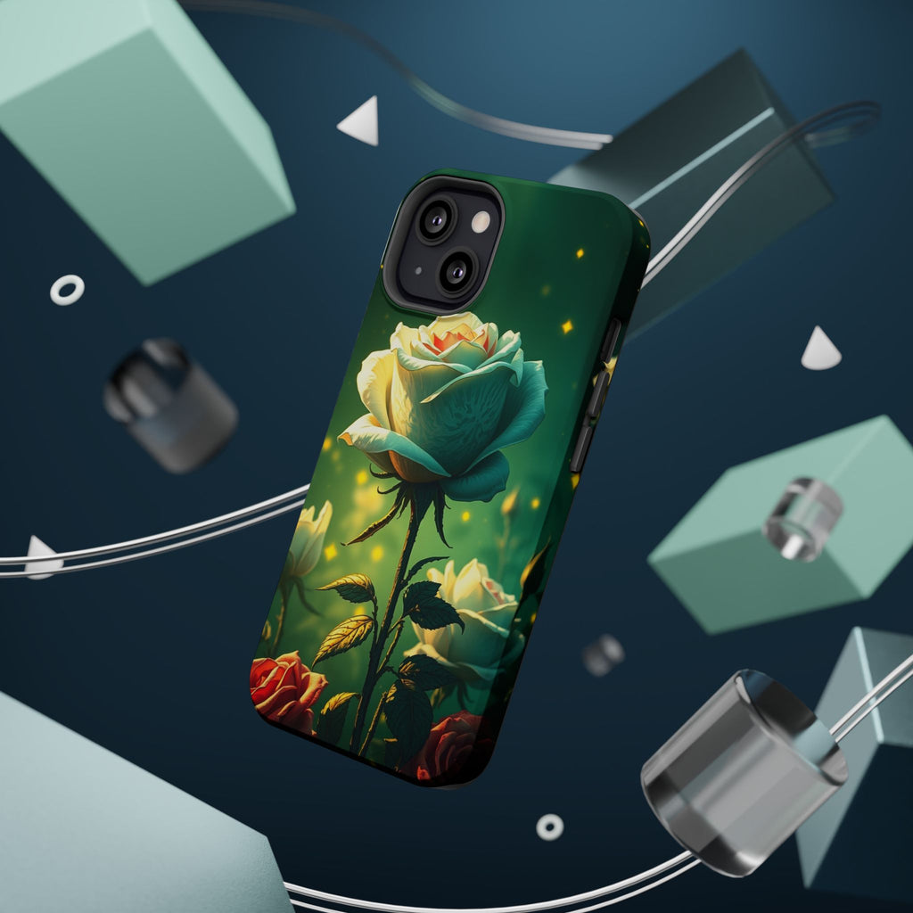 iPhone Earthy Rose Garden Design Bold Modern Everyday Snap Case · iPhone Case