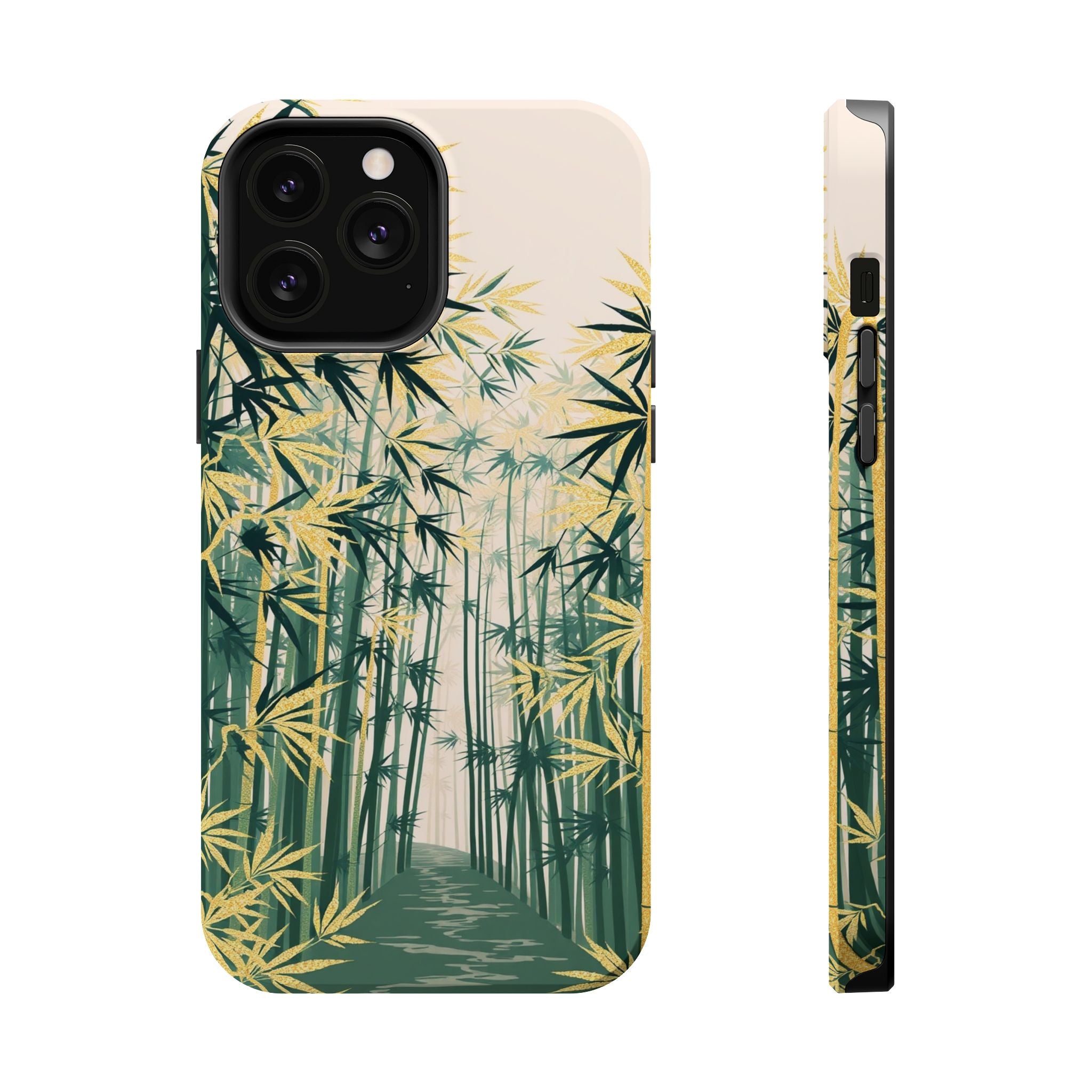 iPhone Serene Bamboo Grove Design Bold Modern Everyday Snap Case · iPhone Case