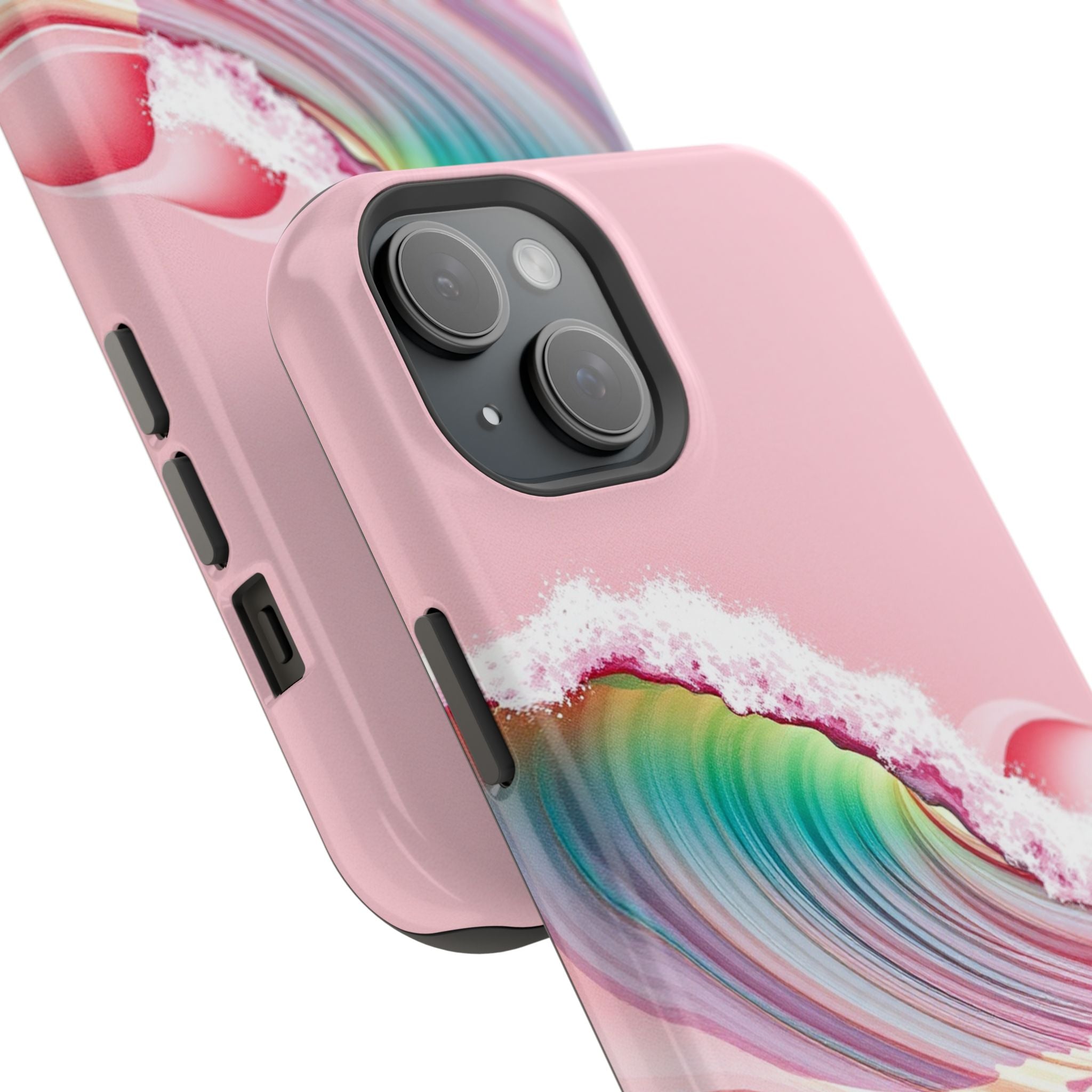 iPhone Sand Art Wave Vibrant Watercolor Slim Everyday iPhone Designer · iPhone C
