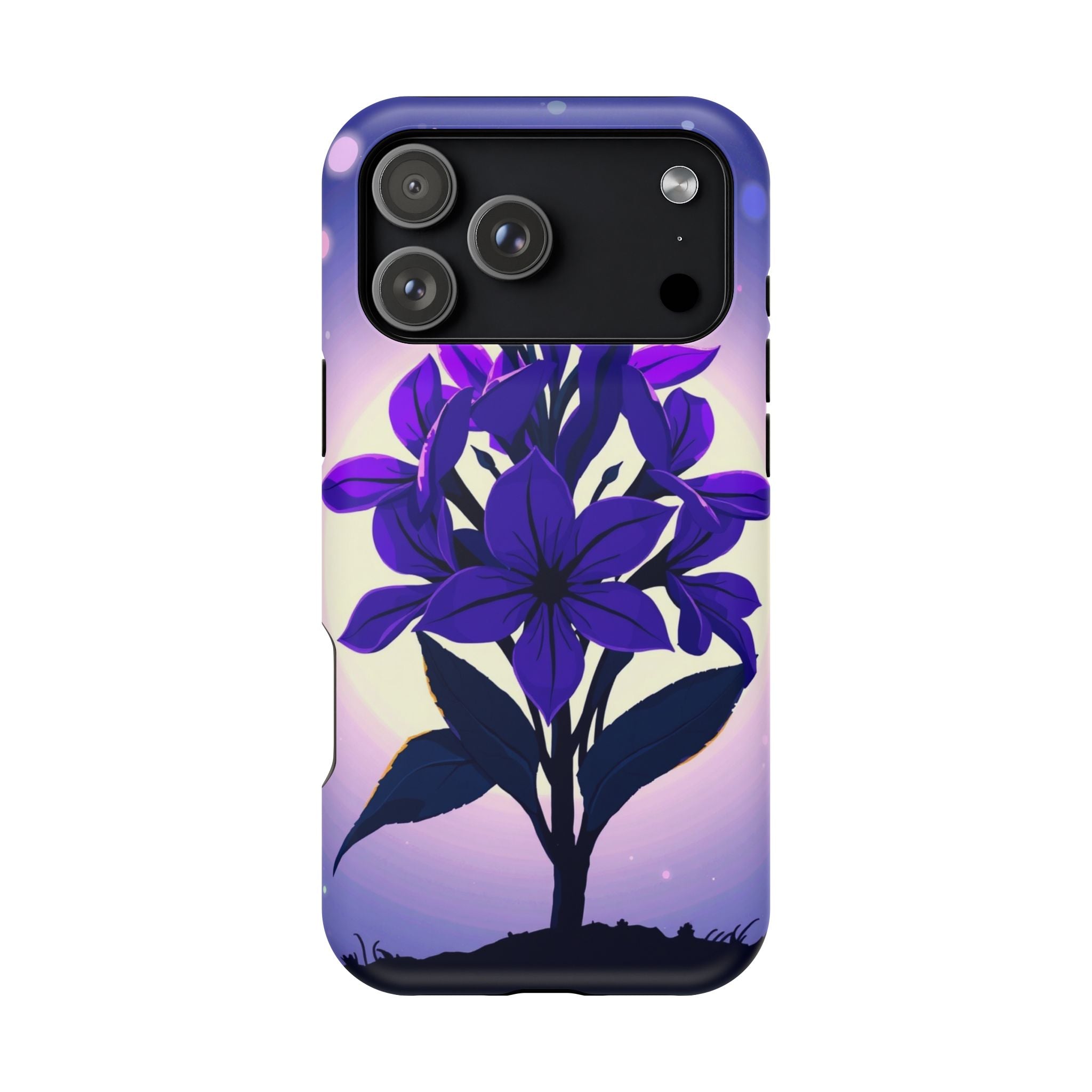iPhone Floral Crown Mystic Art 13 Bold Modern Everyday Snap Case · iPhone Case