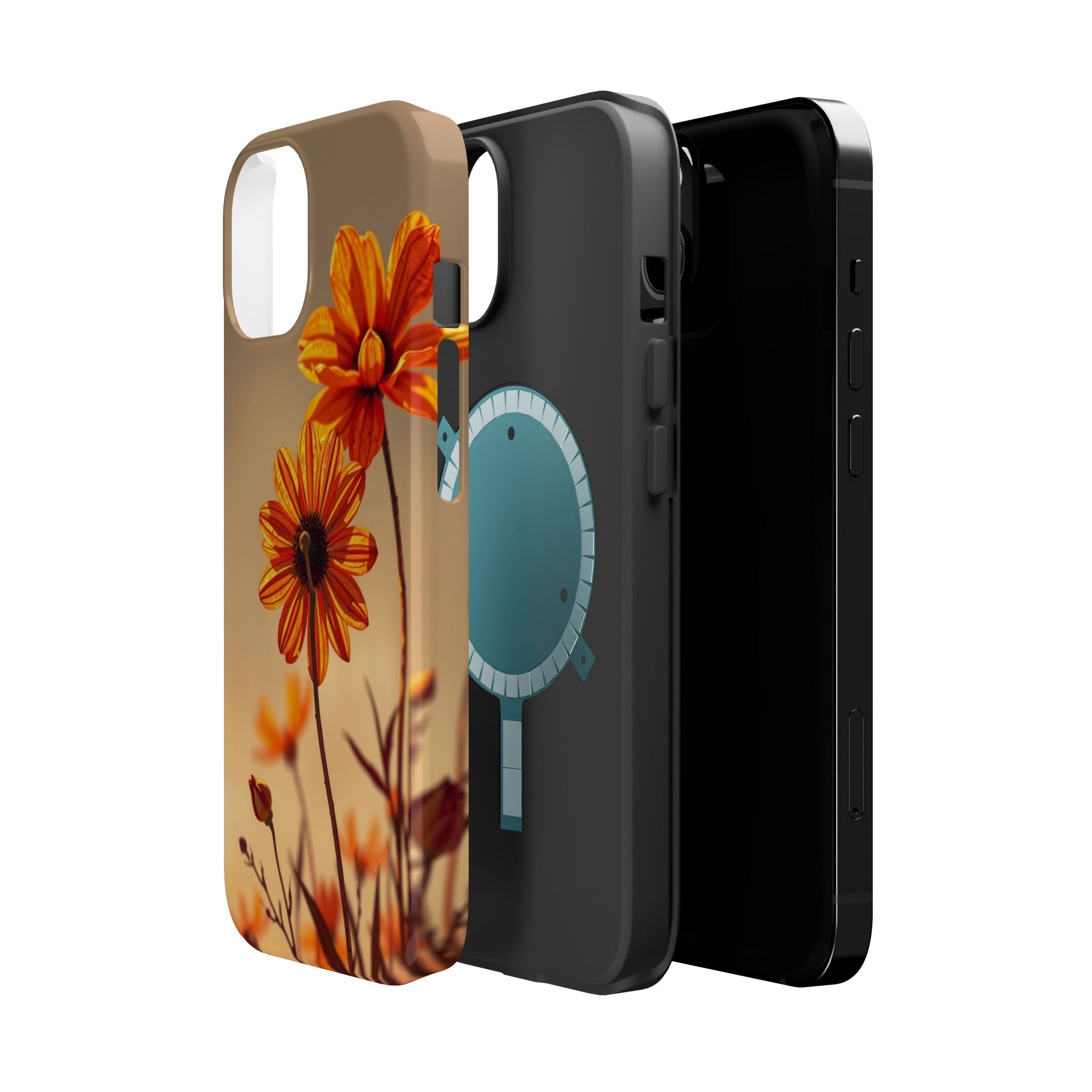 iPhone Floral Dark Academia Dreamy Design Slim Snap Case · iPhone Case